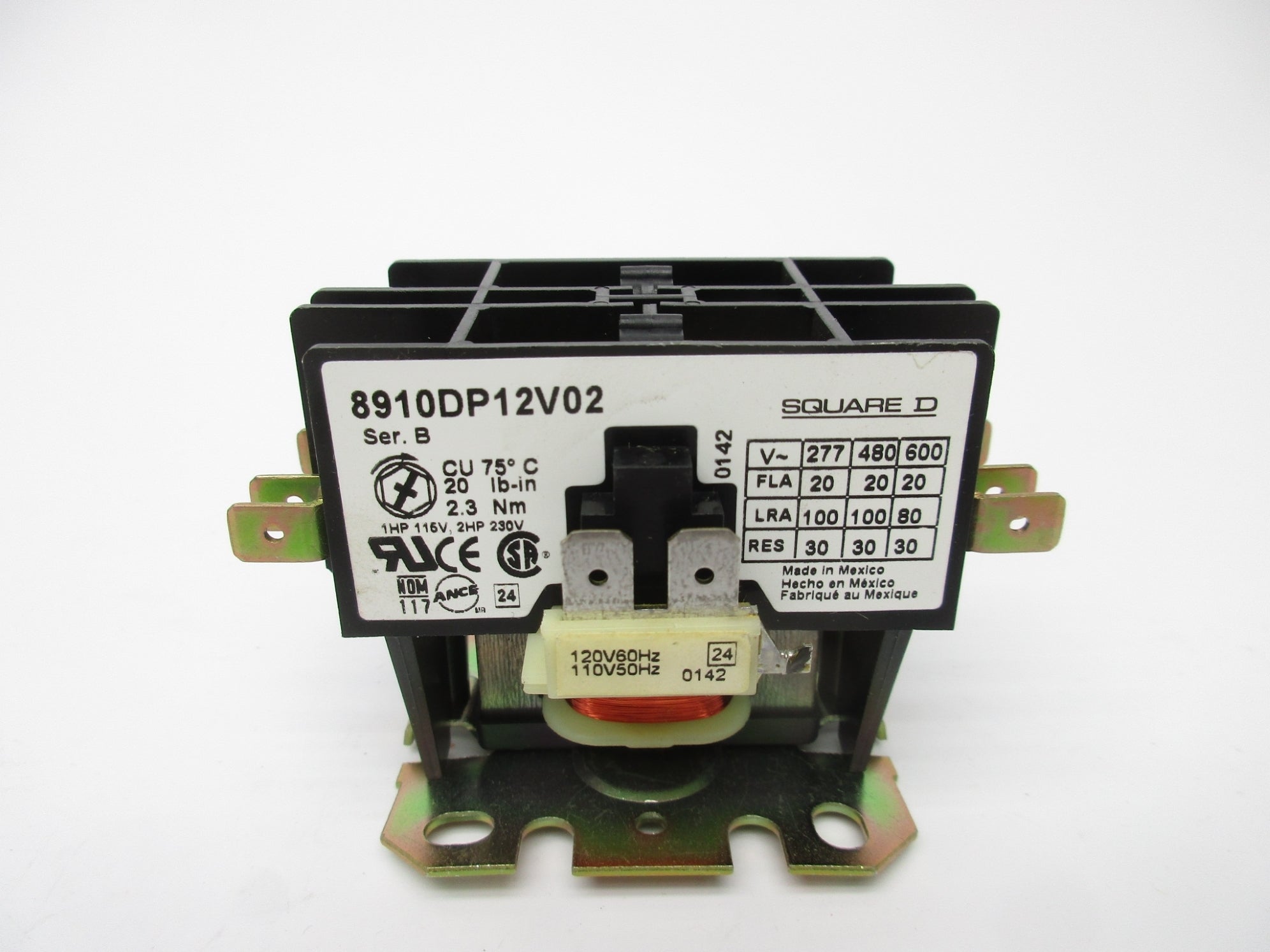 SQUARE D 8910DP12V02 110/120V NSMP
