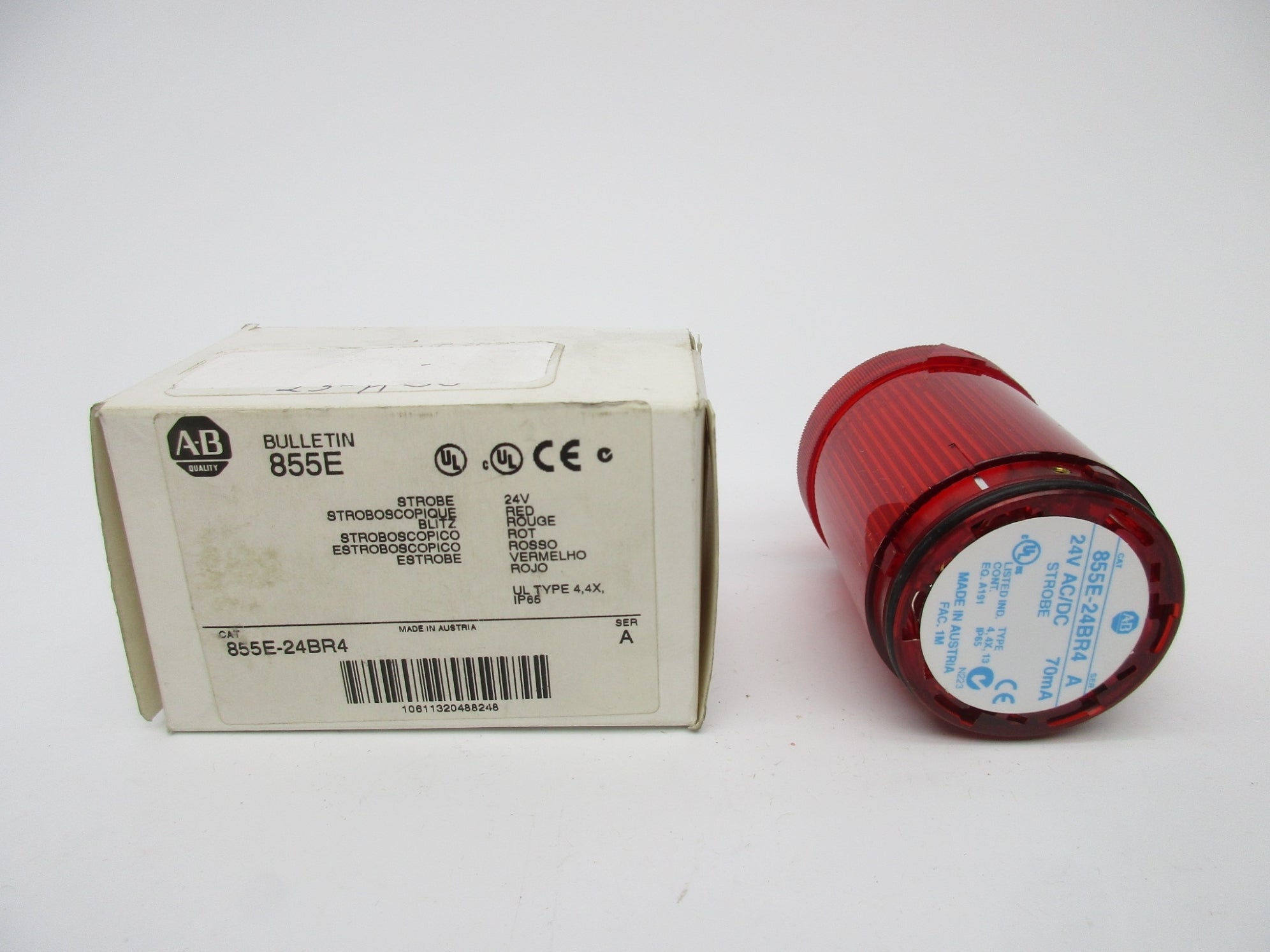 ALLEN BRADLEY 855E-24BR4 SER. A (WH) NSMP