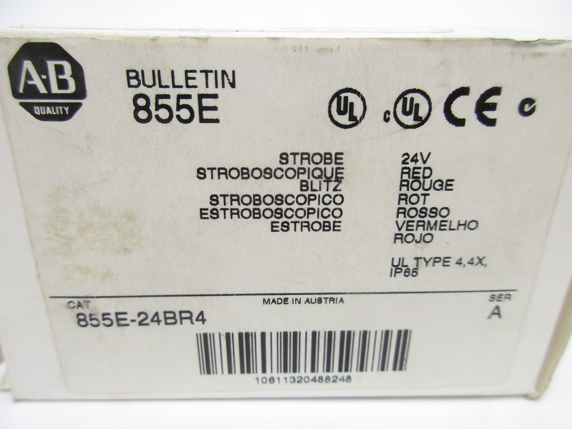 ALLEN BRADLEY 855E-24BR4 SER. A (WH) NSMP