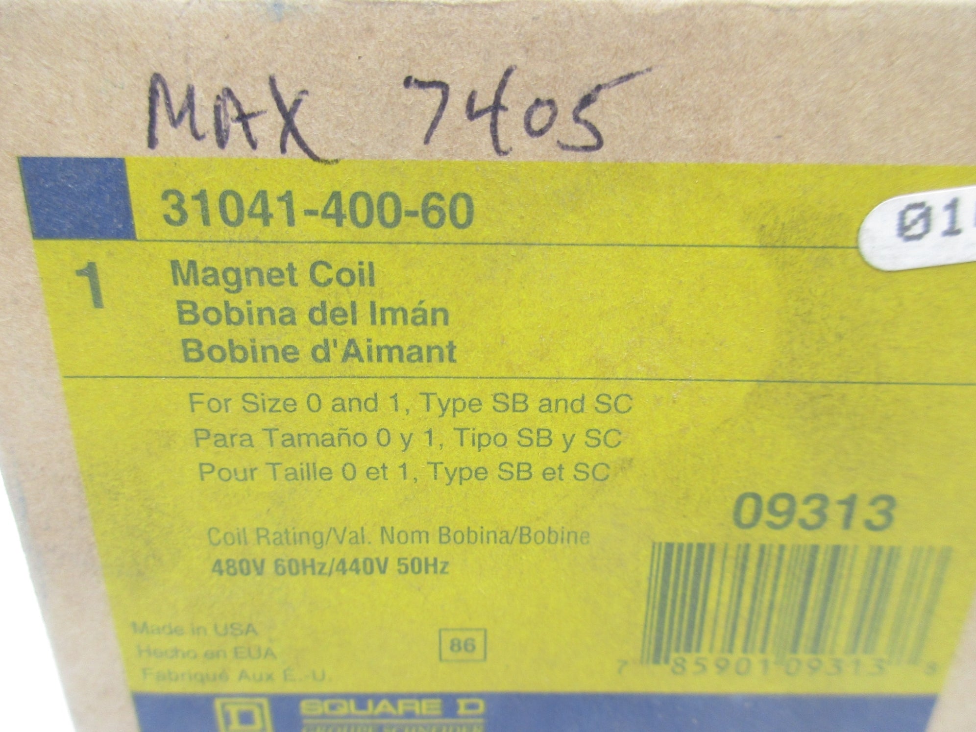 SQUARE D 31041-400-60 440/480V NSMP