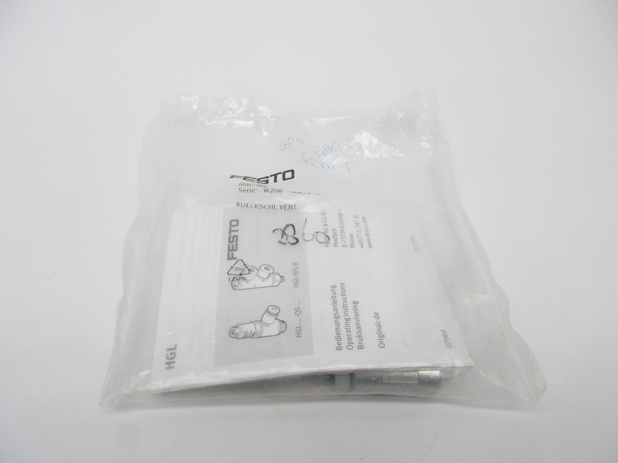 FESTO HGL-M5-B NSMP