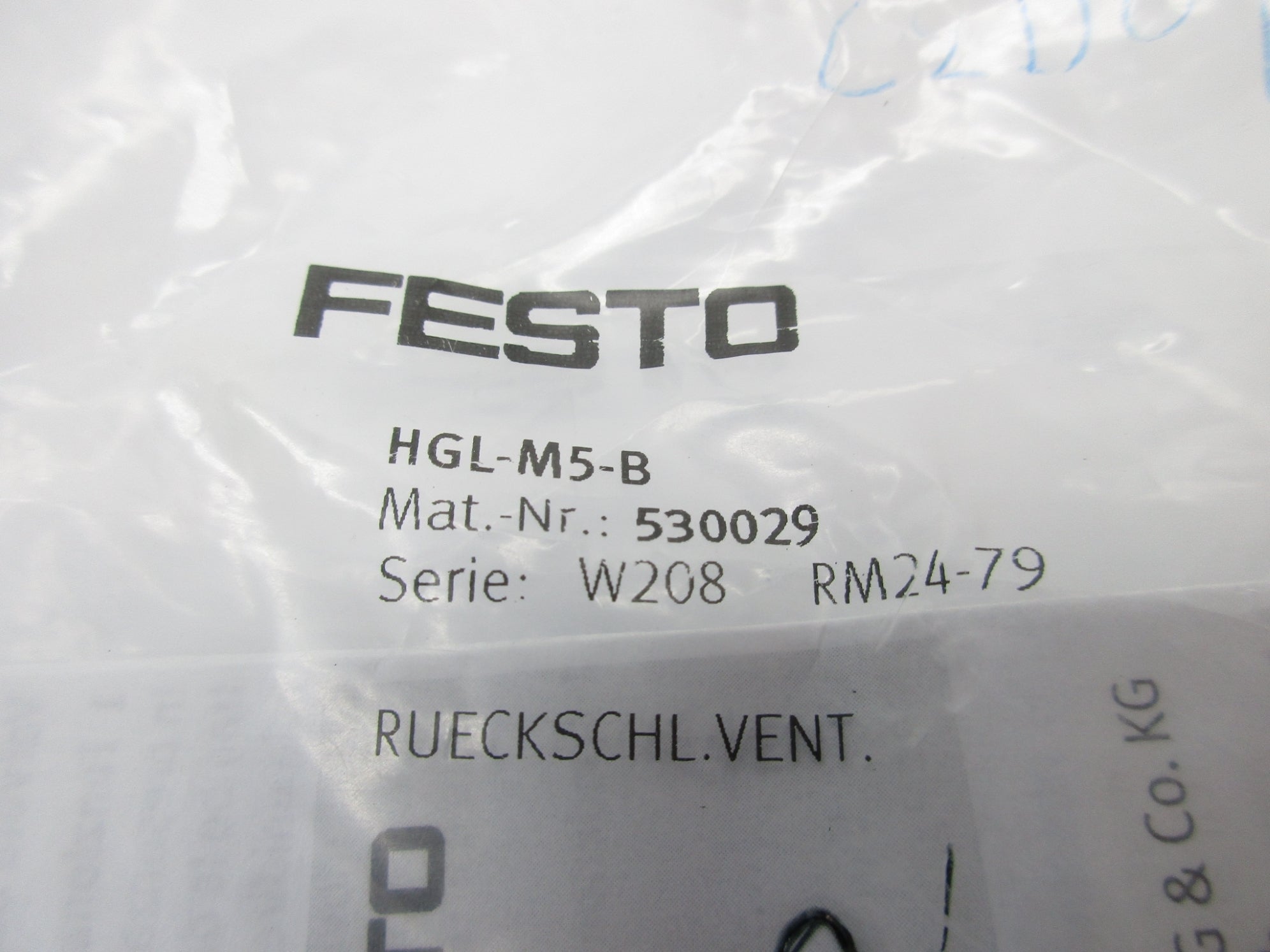 FESTO HGL-M5-B NSMP