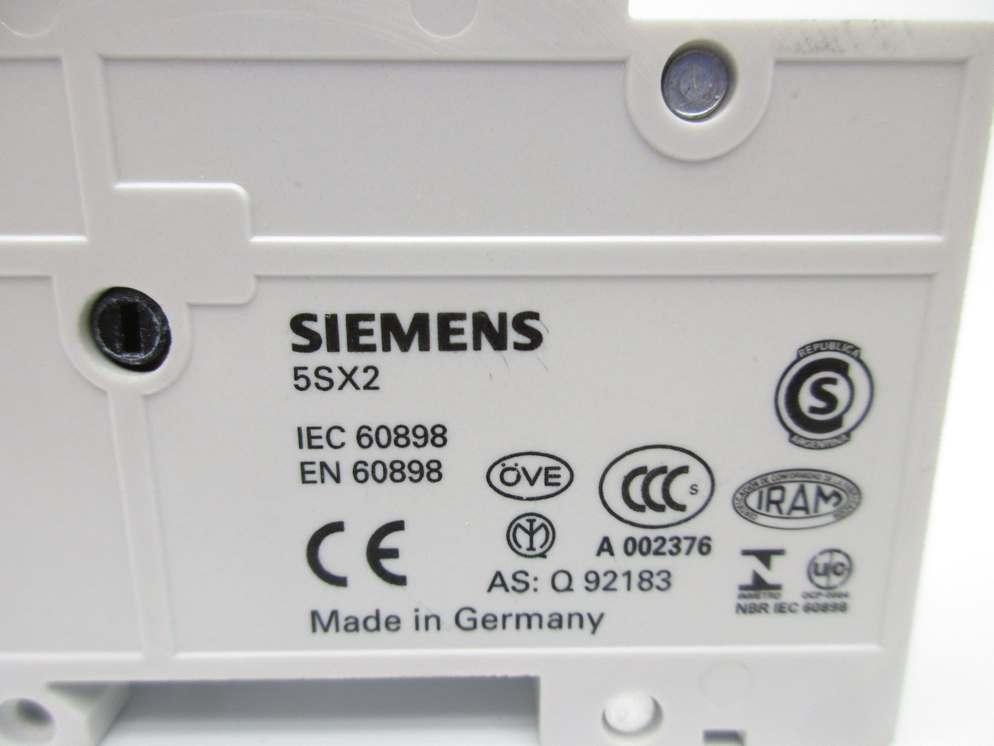 SIEMENS 5SX25-C6 6A 230V NSNP