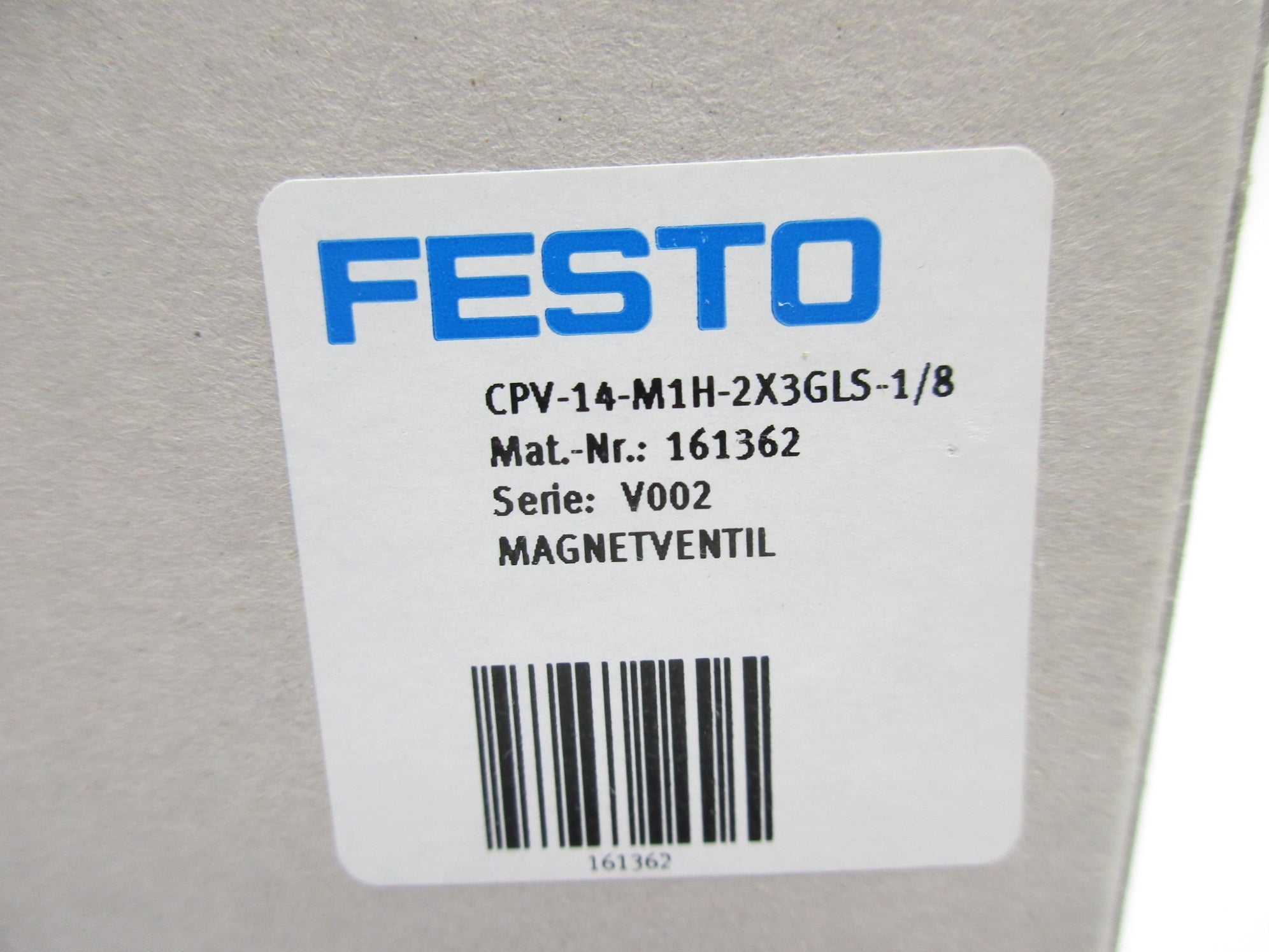 FESTO CPV-14-M1H-2X3GLS-1/8 NSMP