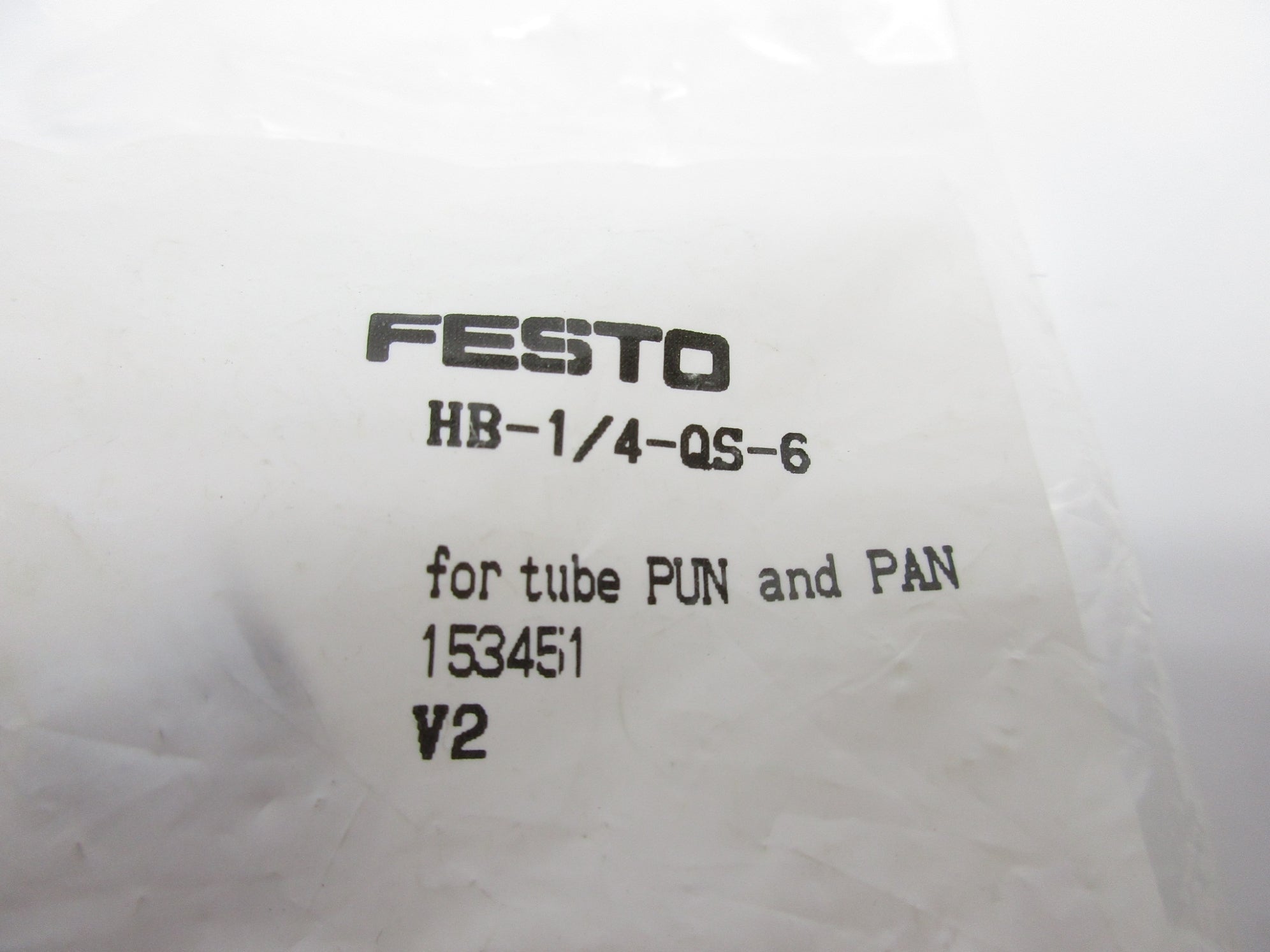 FESTO HB-1/4-QS-6 NSMP