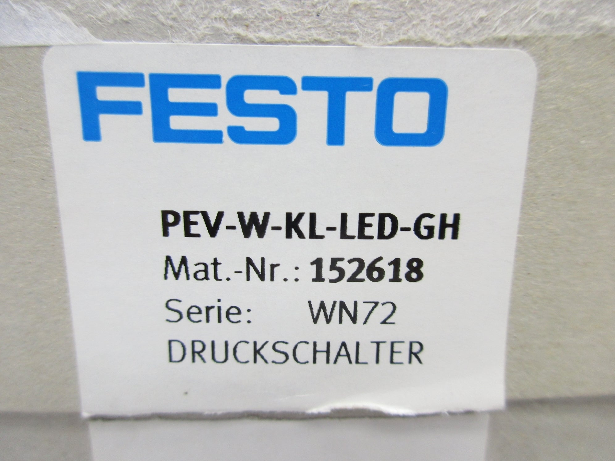 FESTO PEV-W-KL-LED-GH NSMP