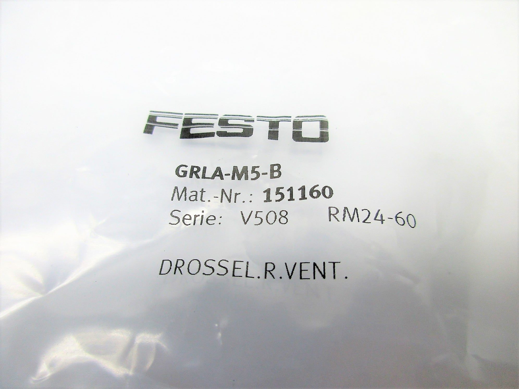 FESTO GRLA-M5-B 151160 SER. V508 NSMP