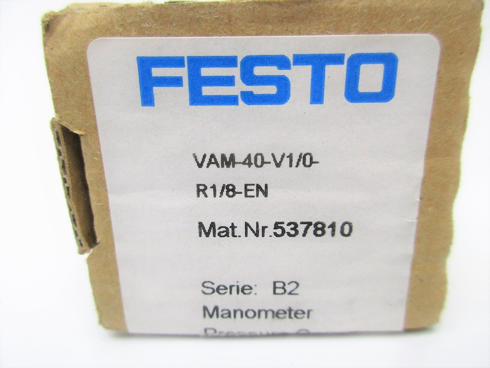 FESTO VAM-40-V1/0-R1/8-EN 537810 SER. B2 NSMP