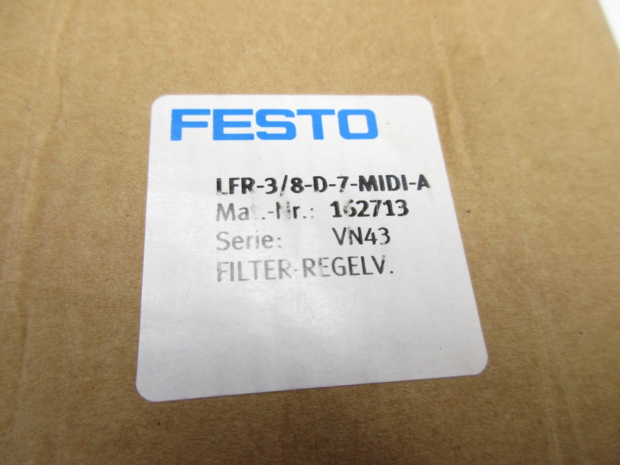 FESTO LFR-3/8-D-7-MIDI-A 162713 NSMP