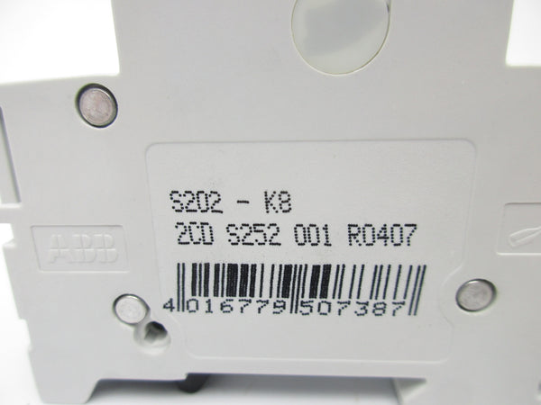 ABB S202-K8 8A 400V NSNP