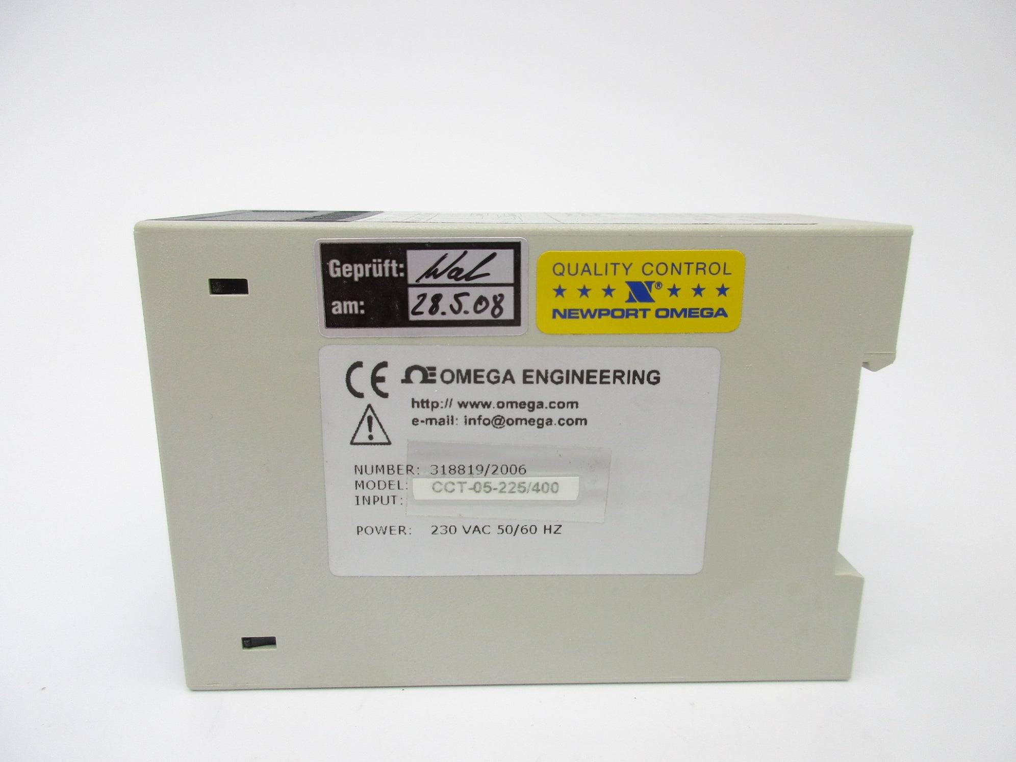 OMEGA CCT-05-225/400 SER. CCT 230VAC NSNP
