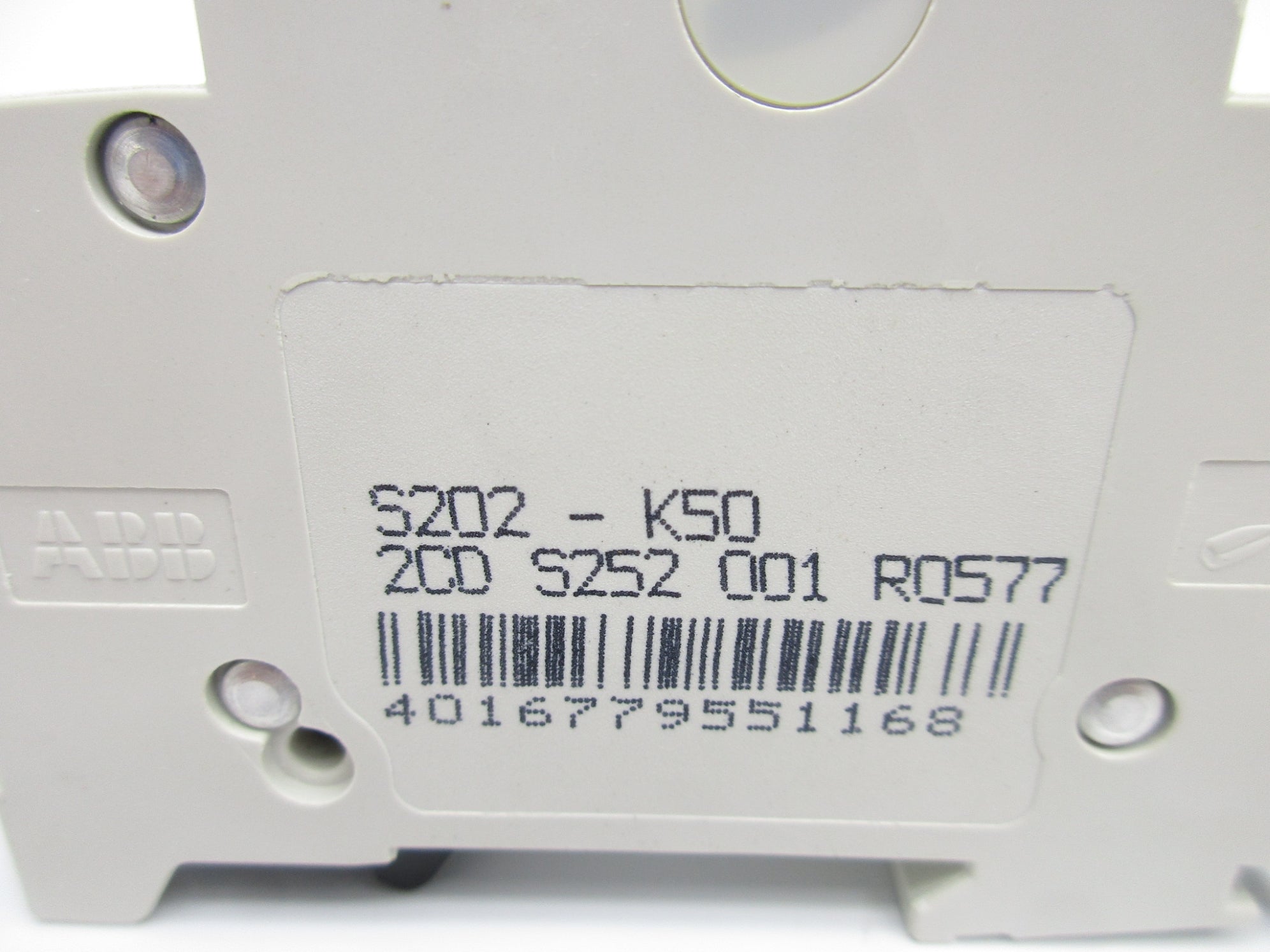 ABB S202-K50 50A 400V NSNP