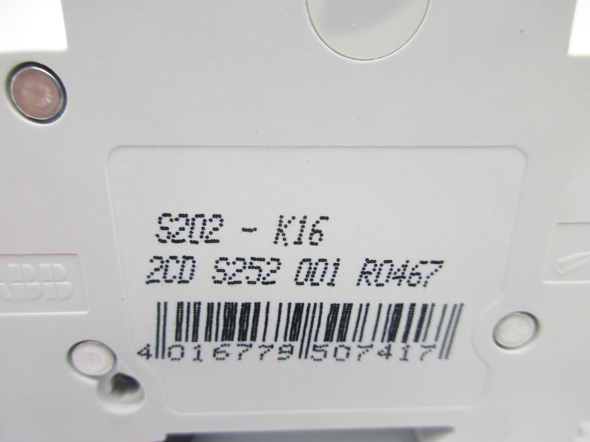ABB S202-K16 16A 400V NSNP