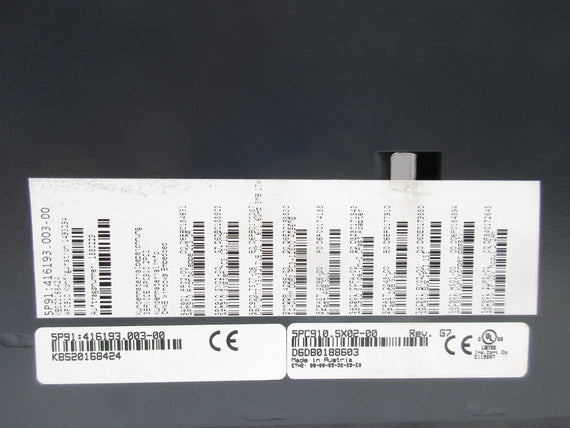 B&R AUTOMATION 5PC910.SX02-00 5P91:416193.003-00 NSNP