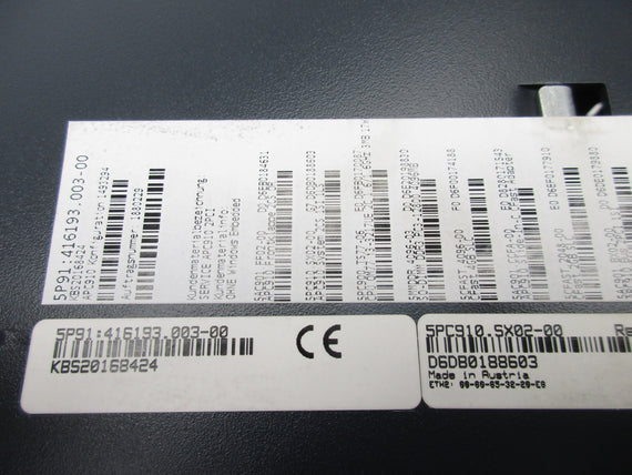 B&R AUTOMATION 5PC910.SX02-00 5P91:416193.003-00 NSNP