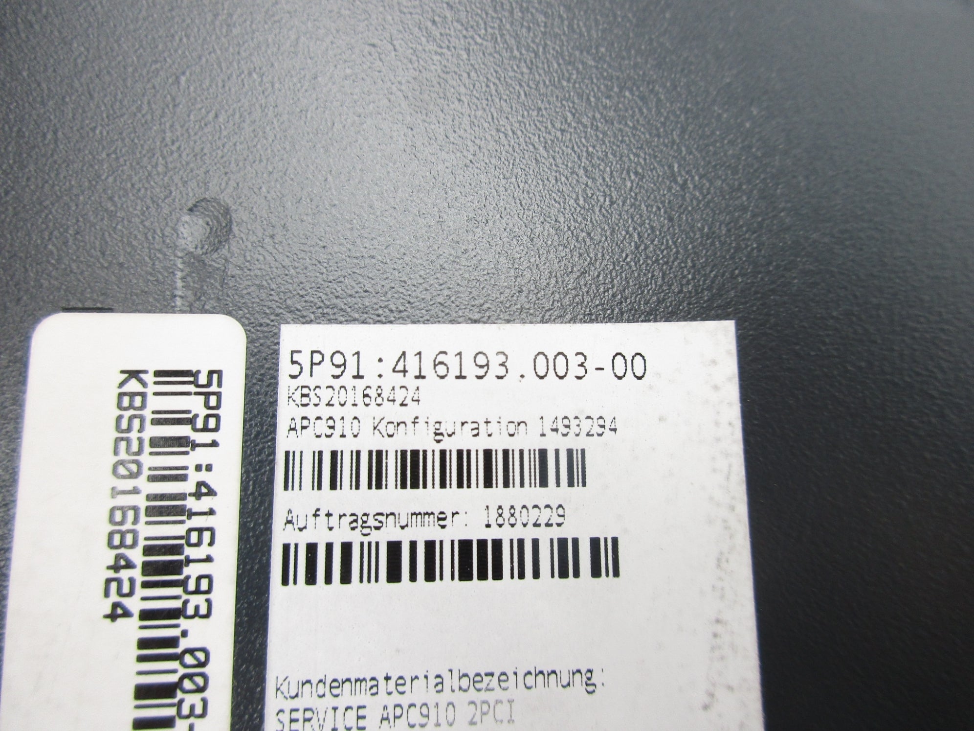B&R AUTOMATION 5PC910.SX02-00 5P91:416193.003-00 NSNP