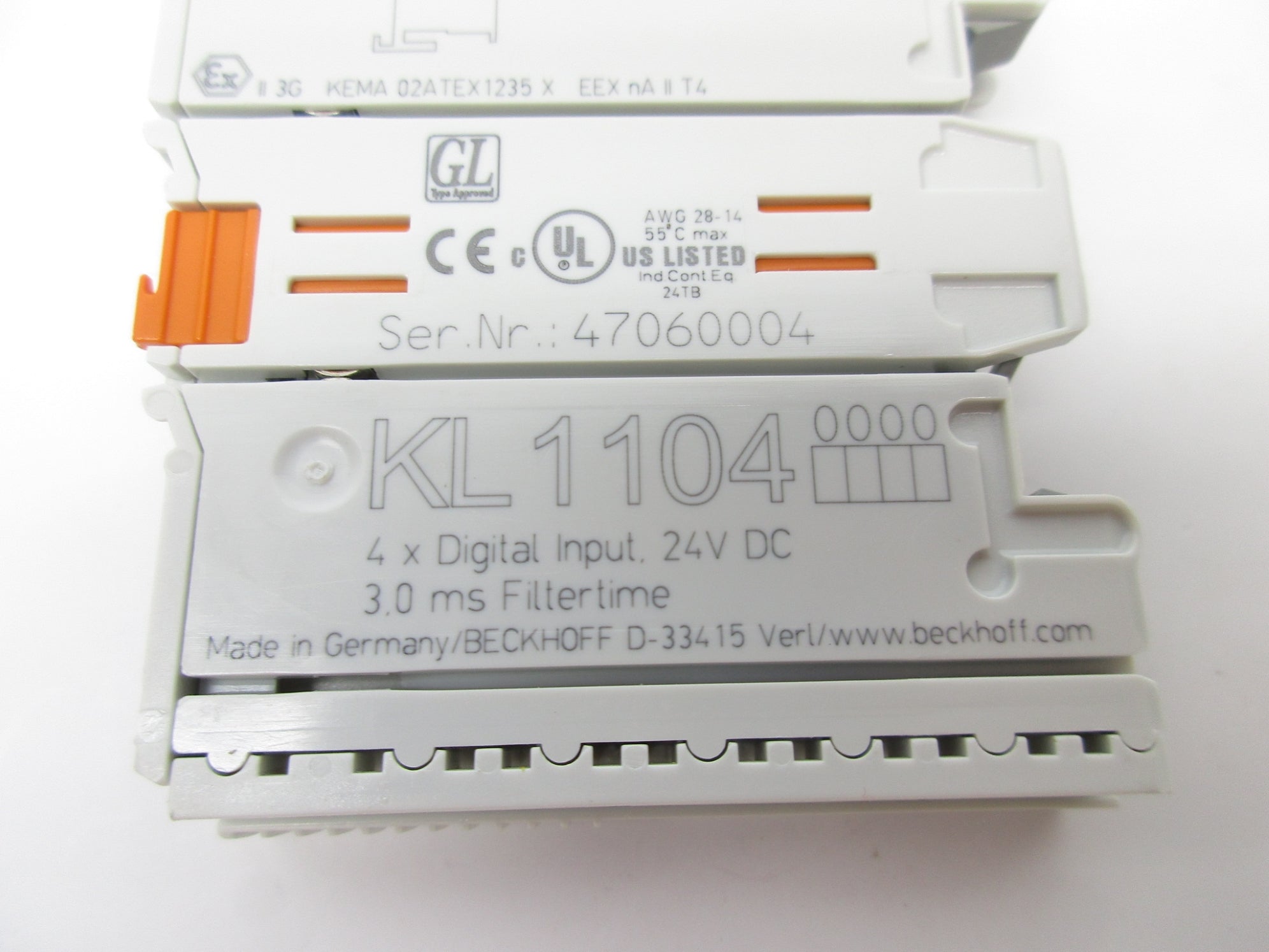 BECKHOFF KL1104 24VDC NSNP