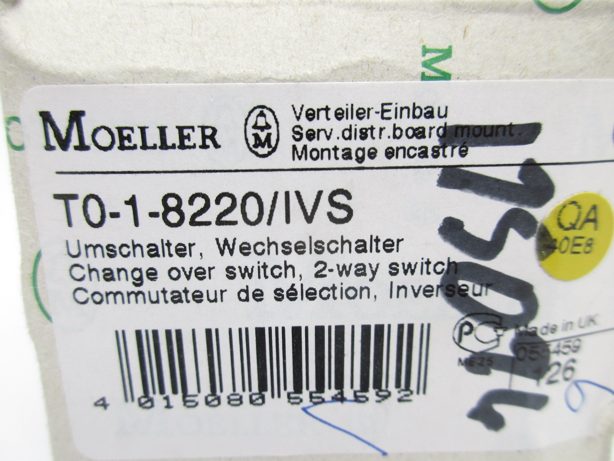 KLOCKNER MOELLER T0-1-8220/IVS NSMP