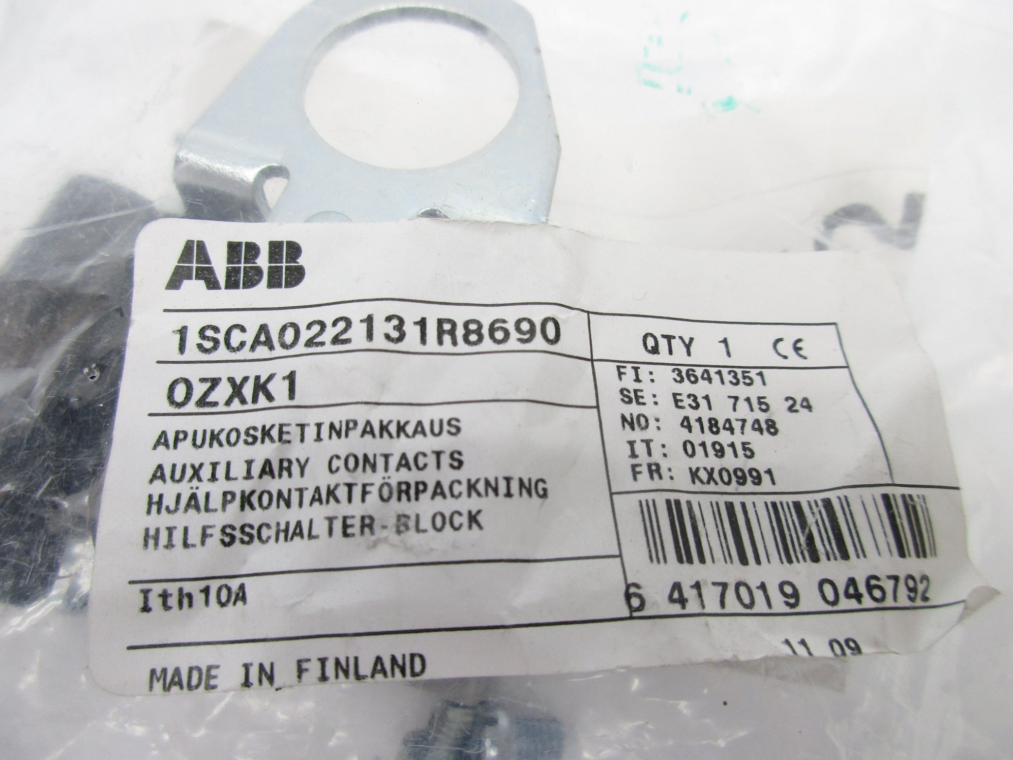 ABB 1SCA022131R8690 OZXK1 NSMP