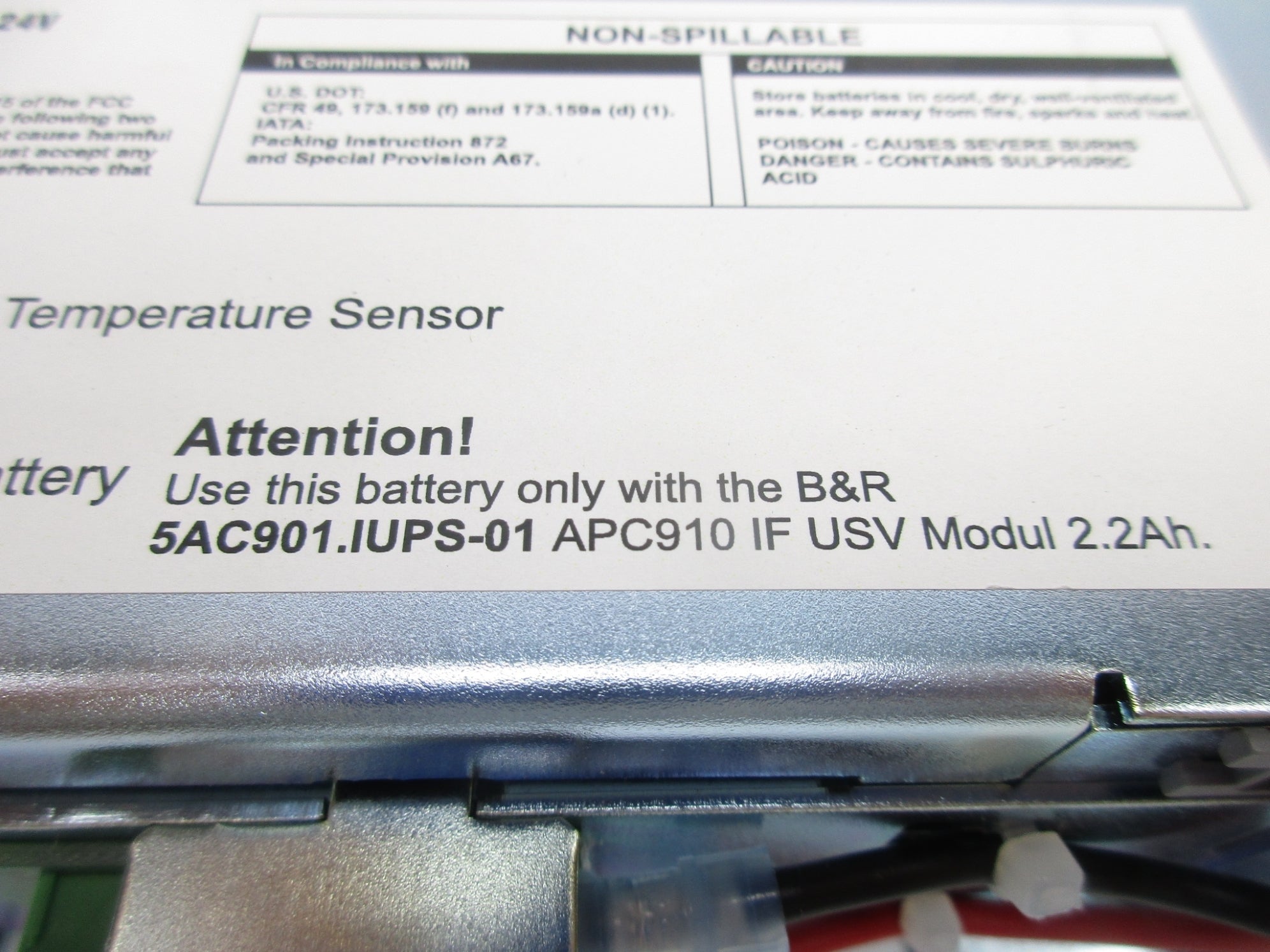 B&R AUTOMATION 5AC901.BUPS-01 NSNP