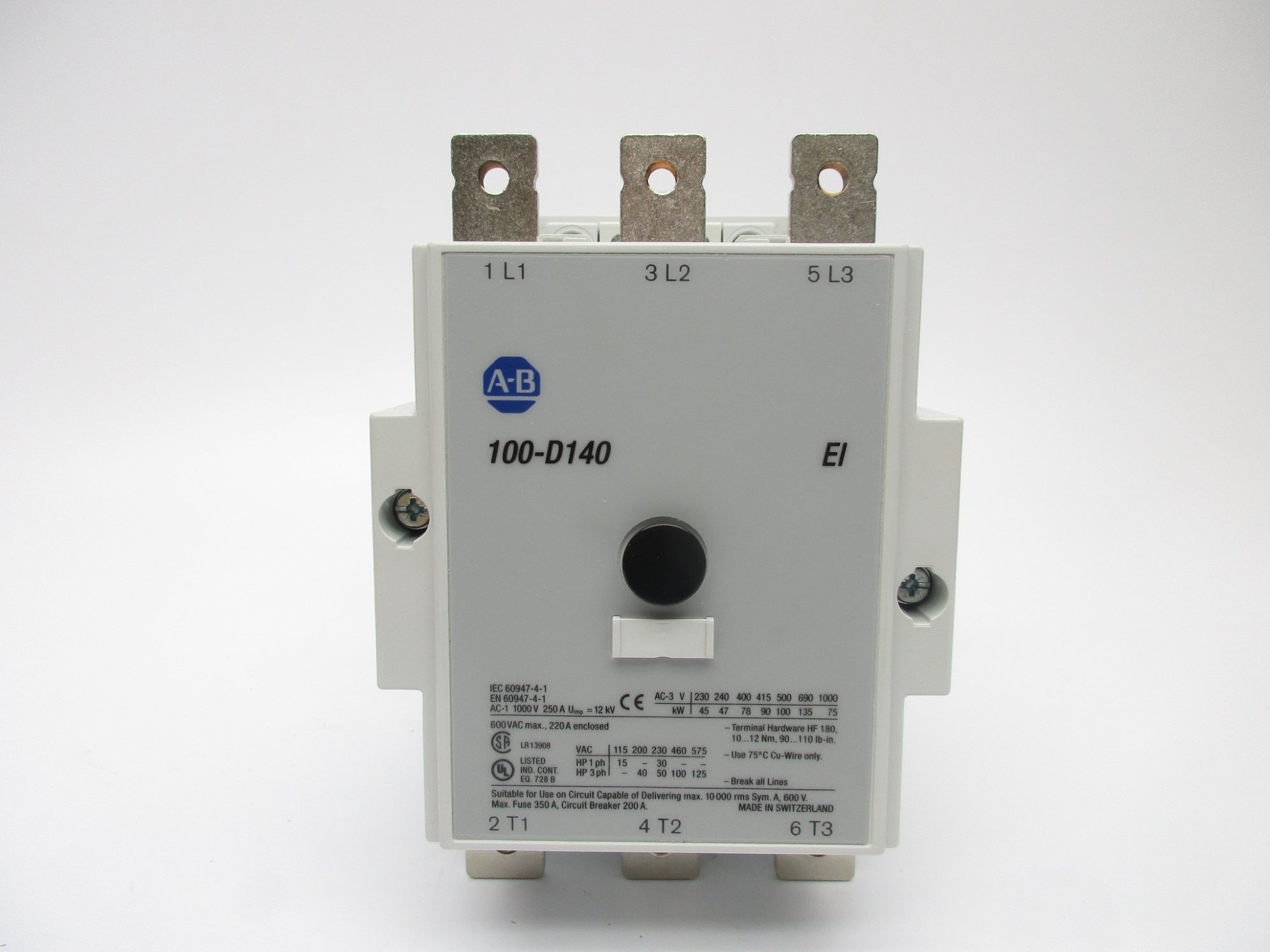 ALLEN BRADLEY 100-D140EJ11 SER. A 24V (BR/WH) NSMP