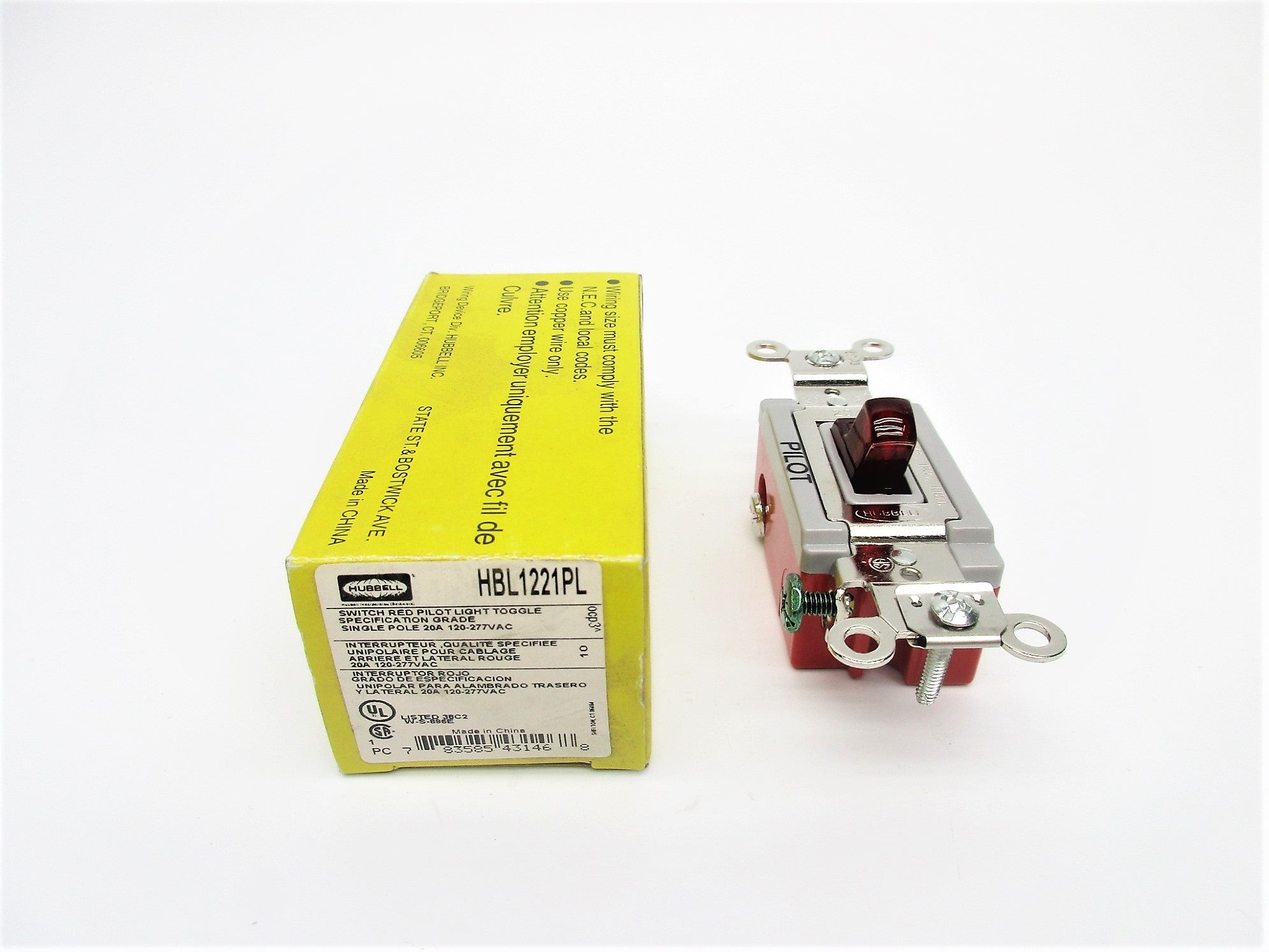 HUBBELL HBL1221PL NSMP