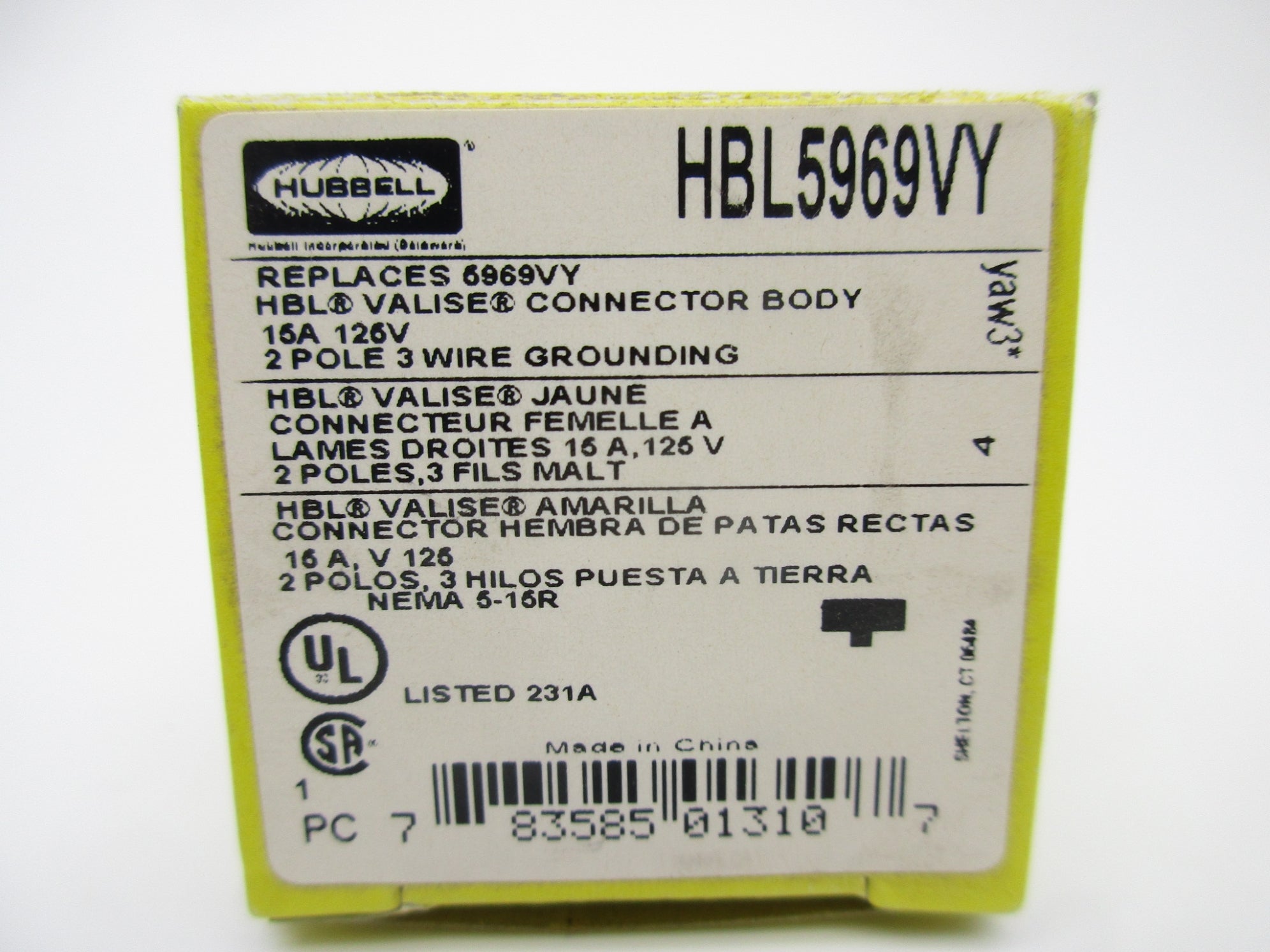 HUBBELL HBL5969VY NSMP