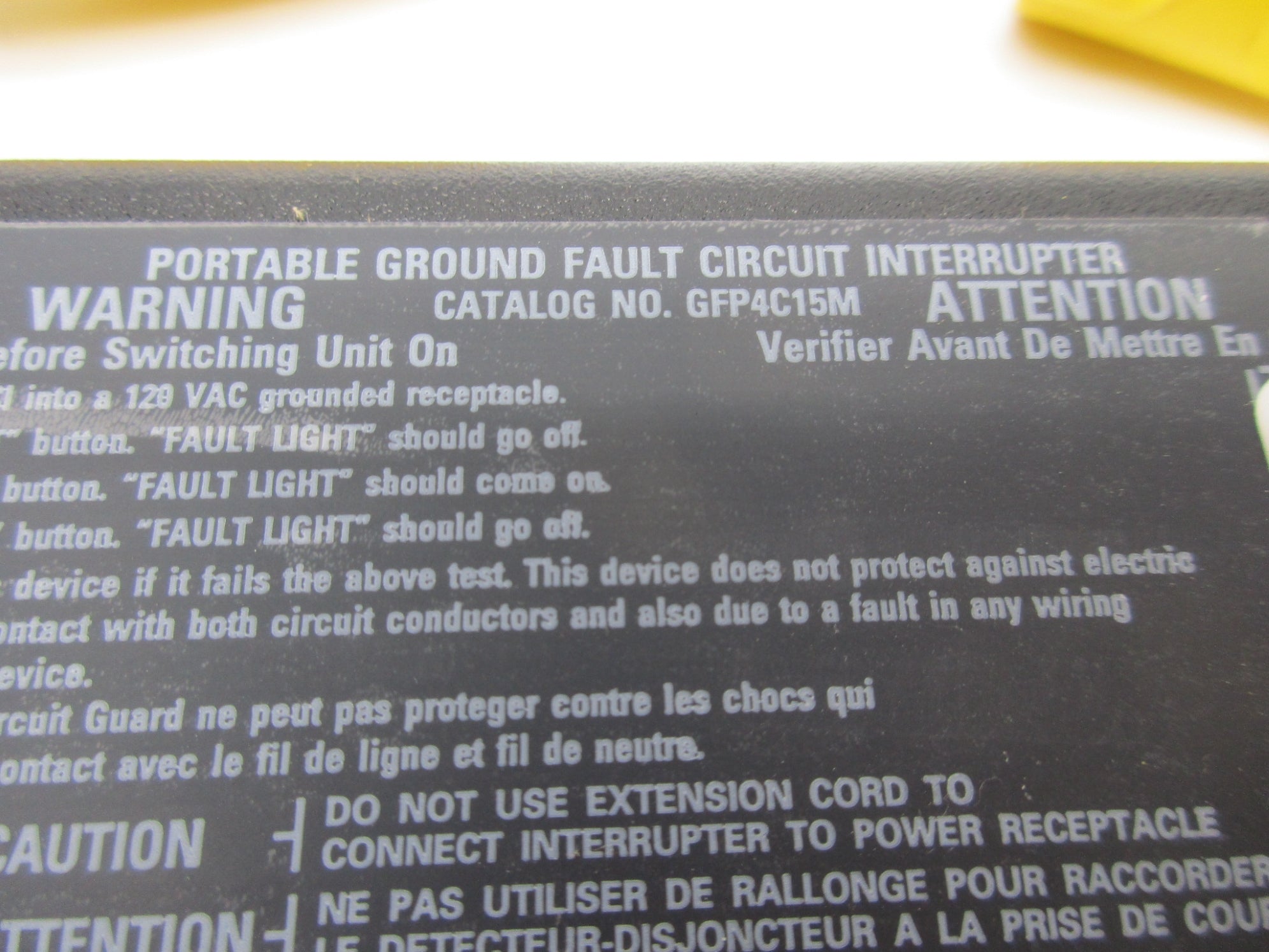 HUBBELL GFP4C15M UNMP