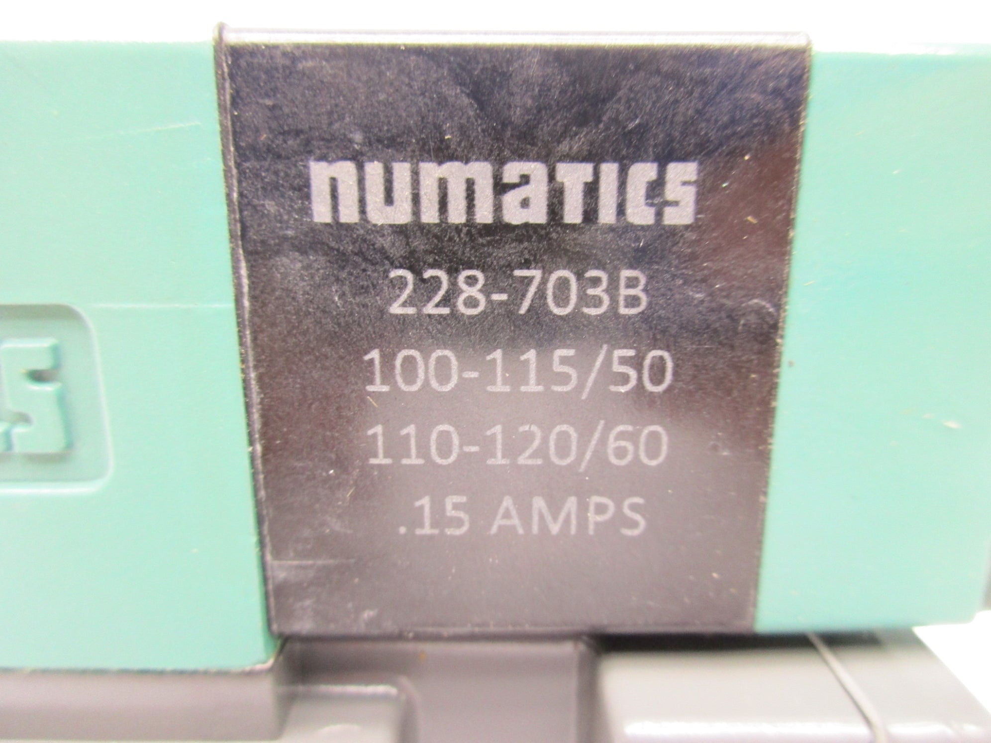 NUMATICS 082SA431K000030 110/120V .15A 150PSI -10-115'F NSNP
