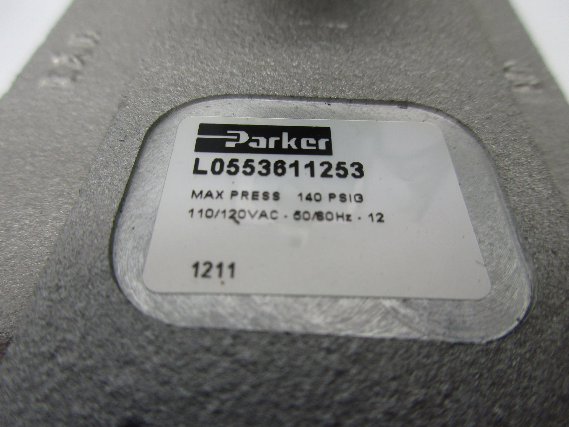 PARKER K065603553 L0553611253 110/120VAC NSNP
