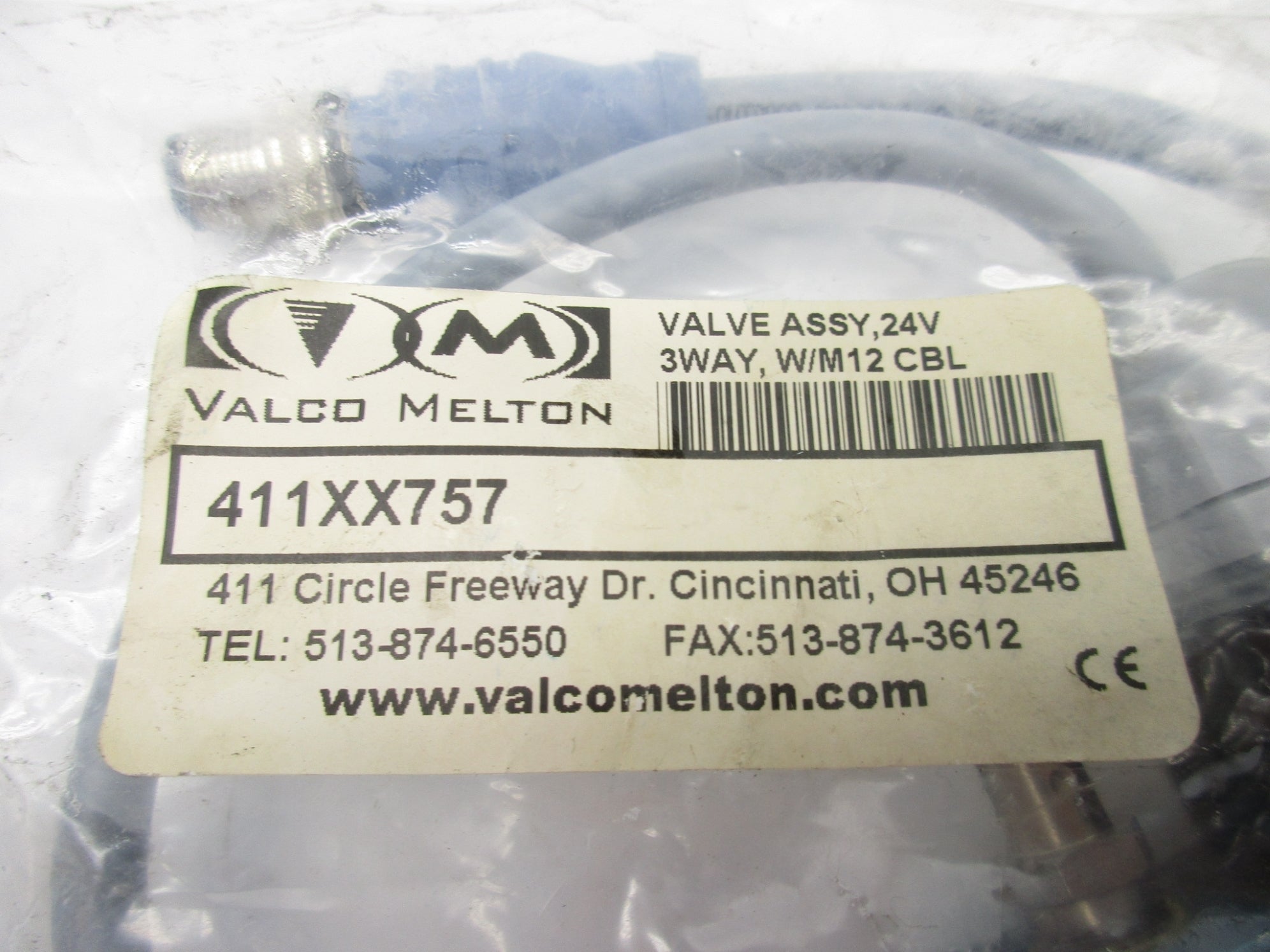 VALCO MELTON 411XX757 24V NSMP
