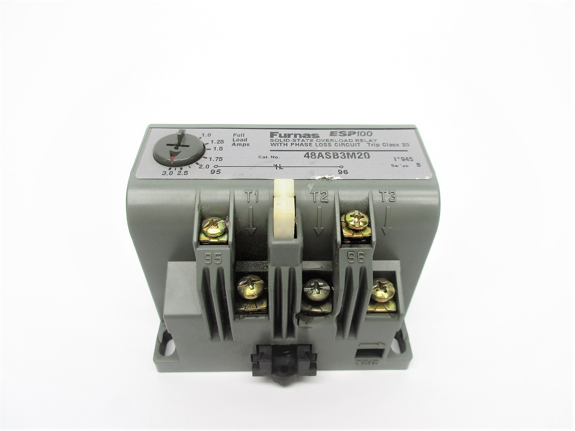 FURNAS 48ASB3M20 SER. B .75-3.0A UNMP