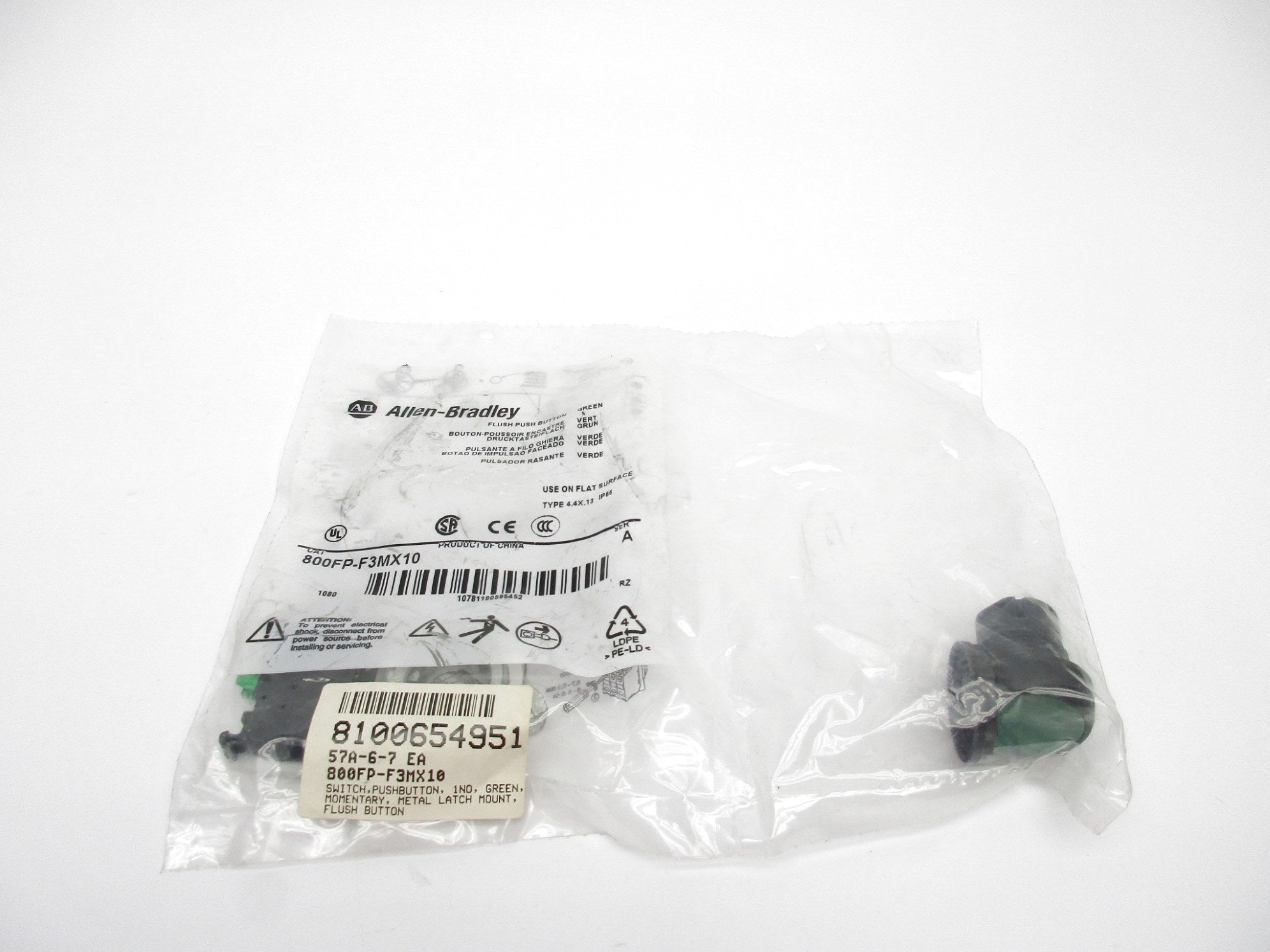 INDUSTRIAL SPARE PART 800FP-F3MX10 SER. A NSMP