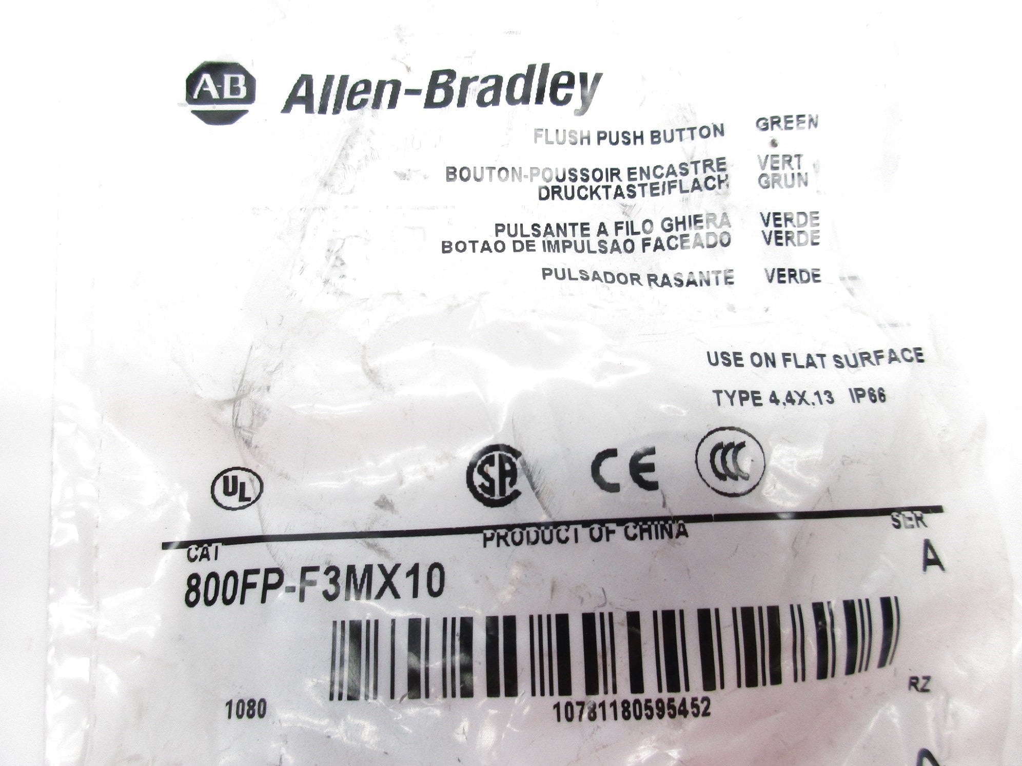 INDUSTRIAL SPARE PART 800FP-F3MX10 SER. A NSMP