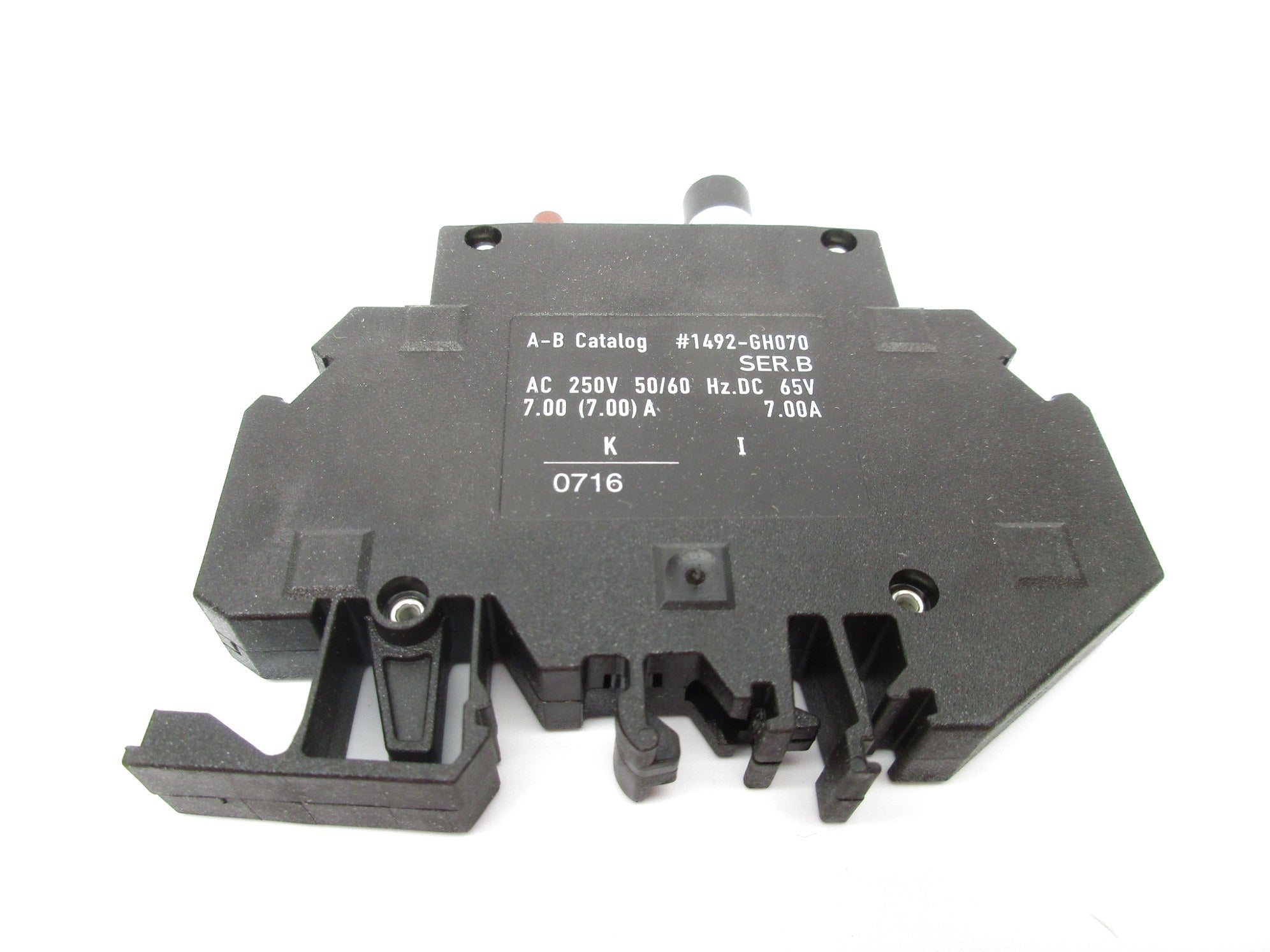 ALLEN BRADLEY 1492-GH070 SER. B 250VAC 7A NSNP