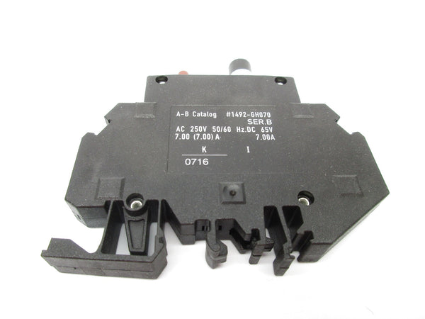 ALLEN BRADLEY 1492-GH070 SER. B 250VAC 7A NSNP