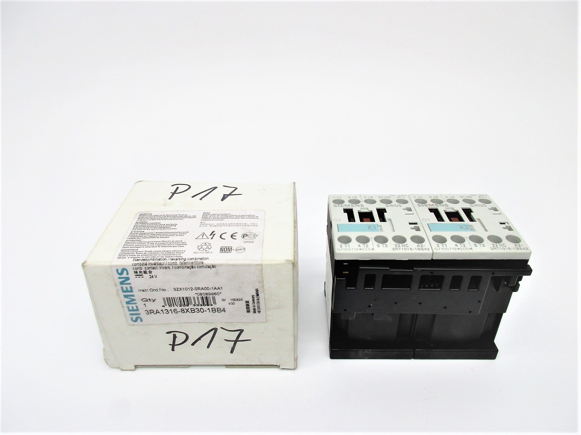 SIEMENS 3RA1316-8XB30-1BB4 24VDC NSMP
