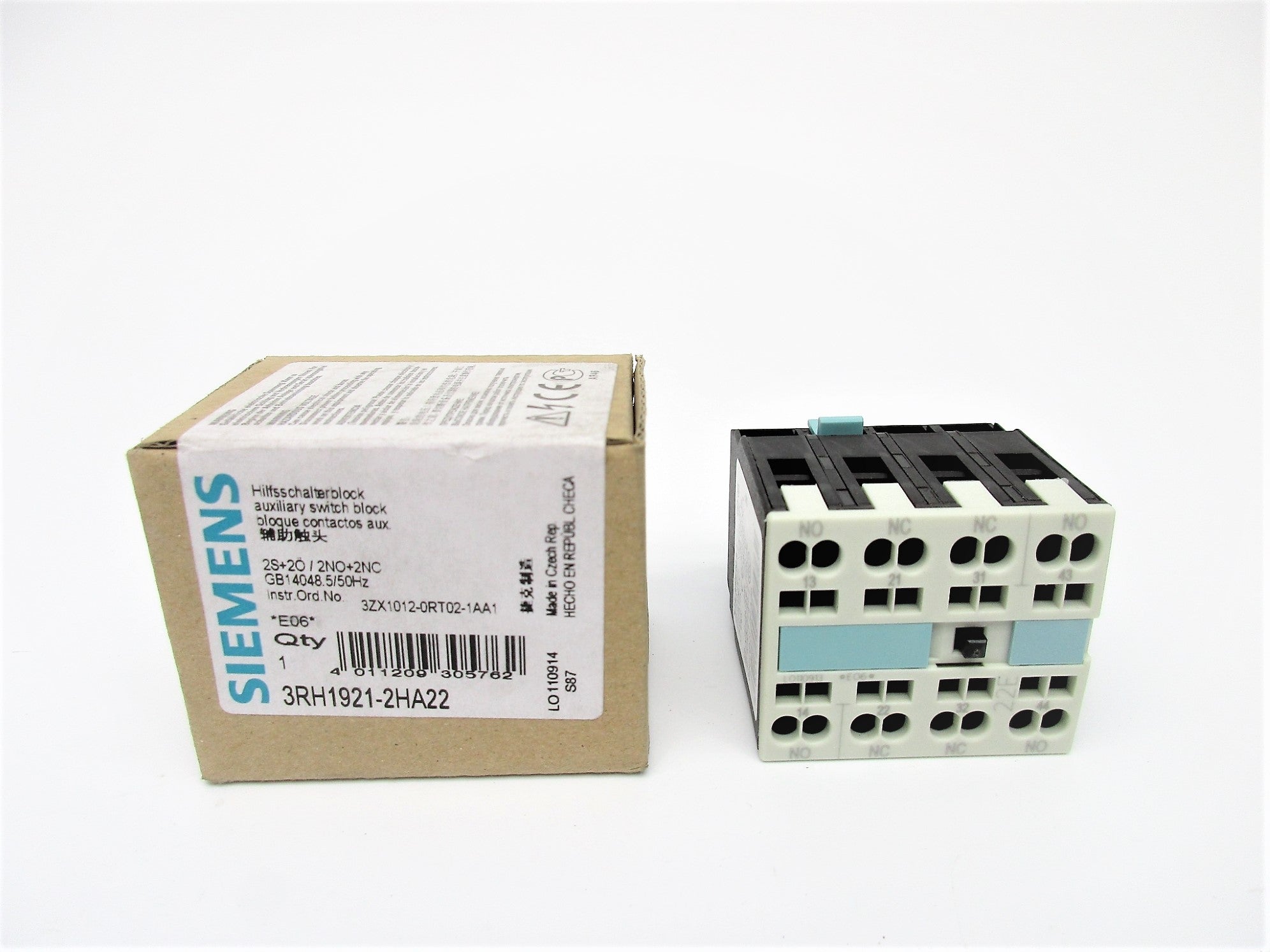 SIEMENS 3RH1921-2HA22 NSMP