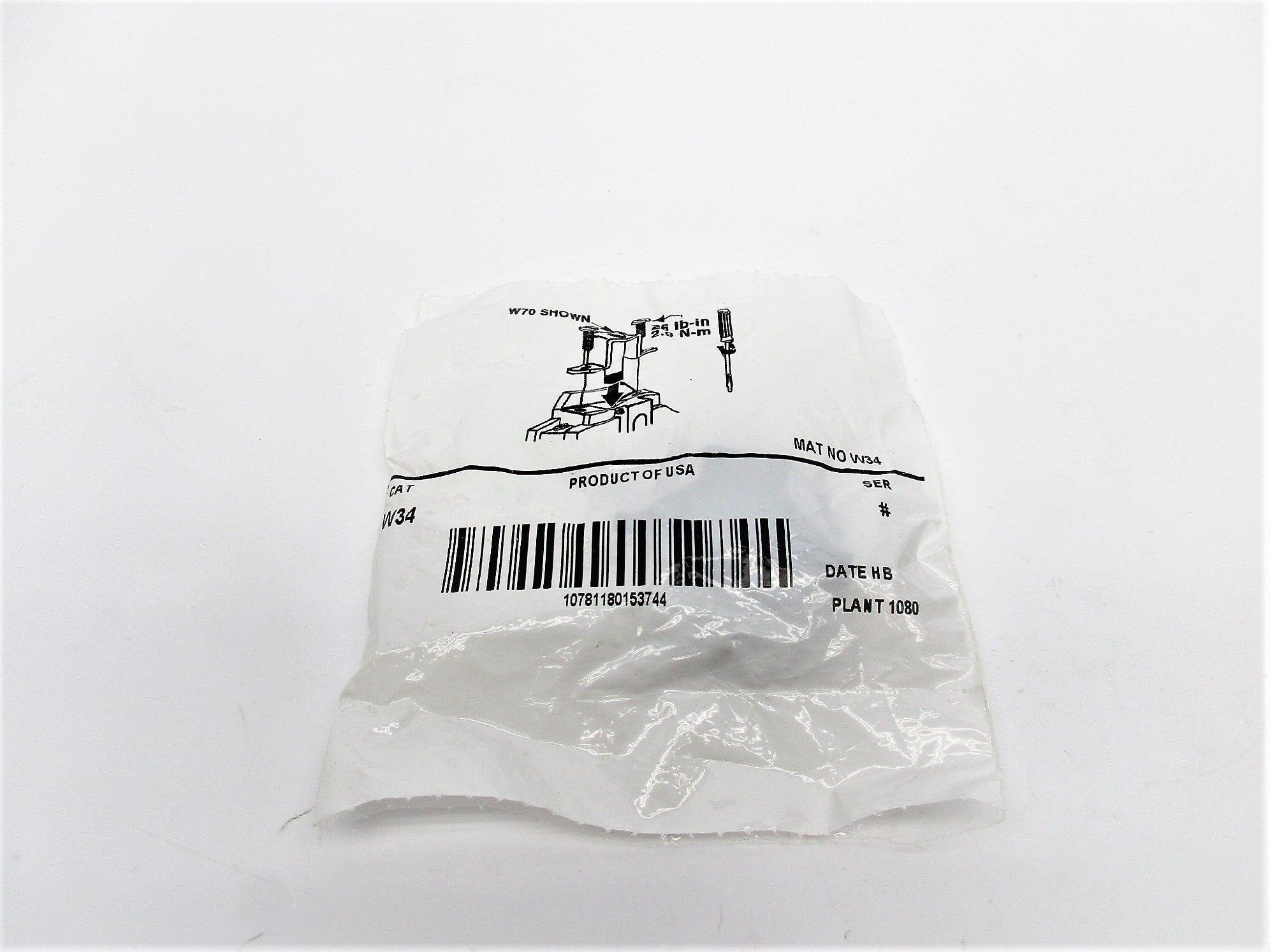 INDUSTRIAL SPARE PART W34 NSMP