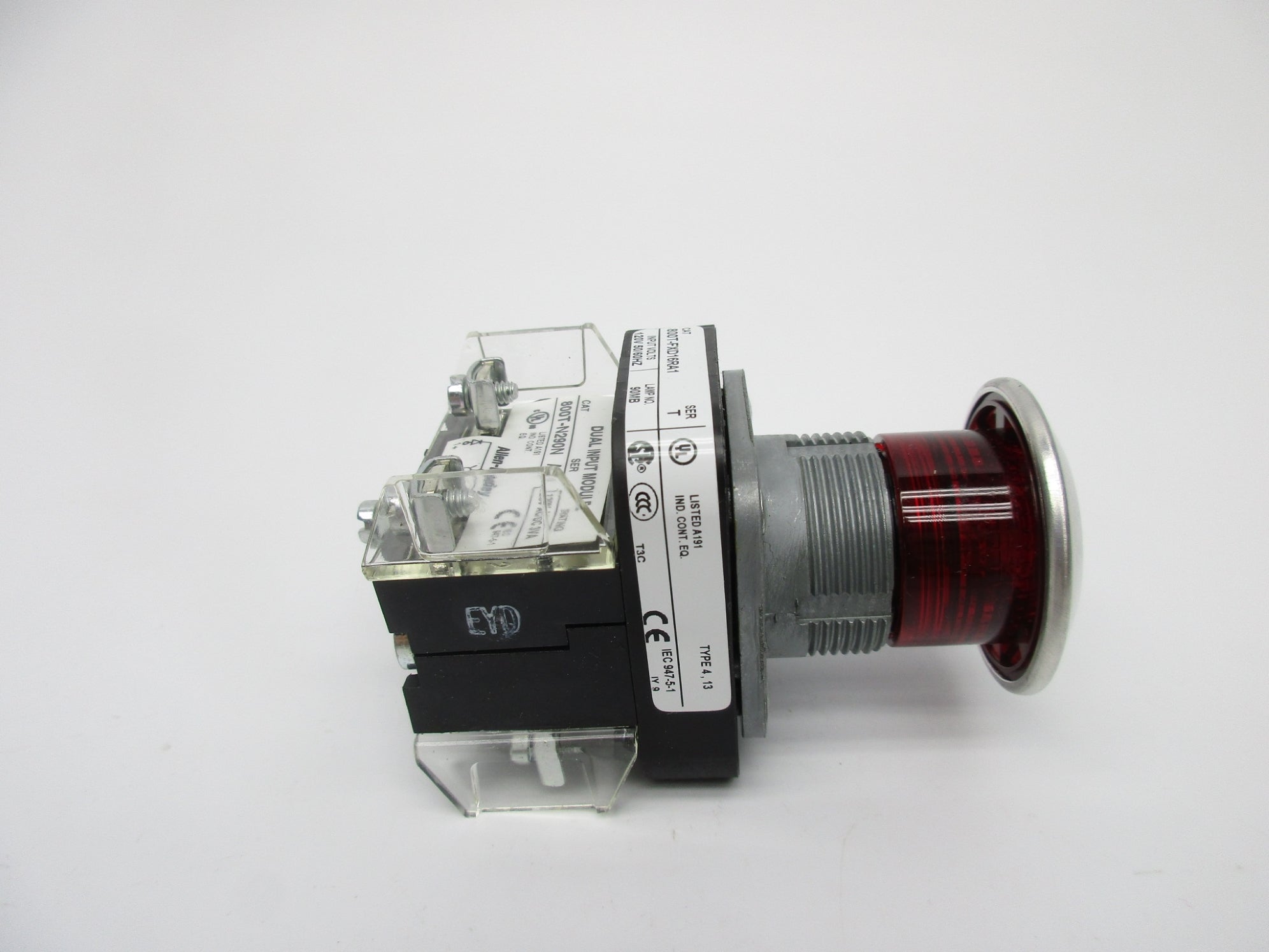 ALLEN BRADLEY 800T-FXD16RA1 SER. T (WH) NSMP