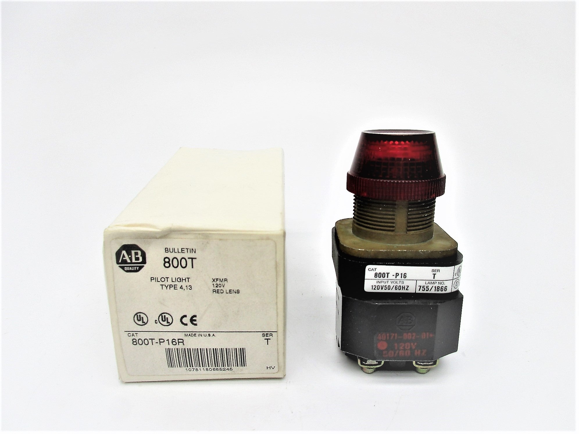ALLEN BRADLEY 800T-P16R SER. T (WH) NSMP