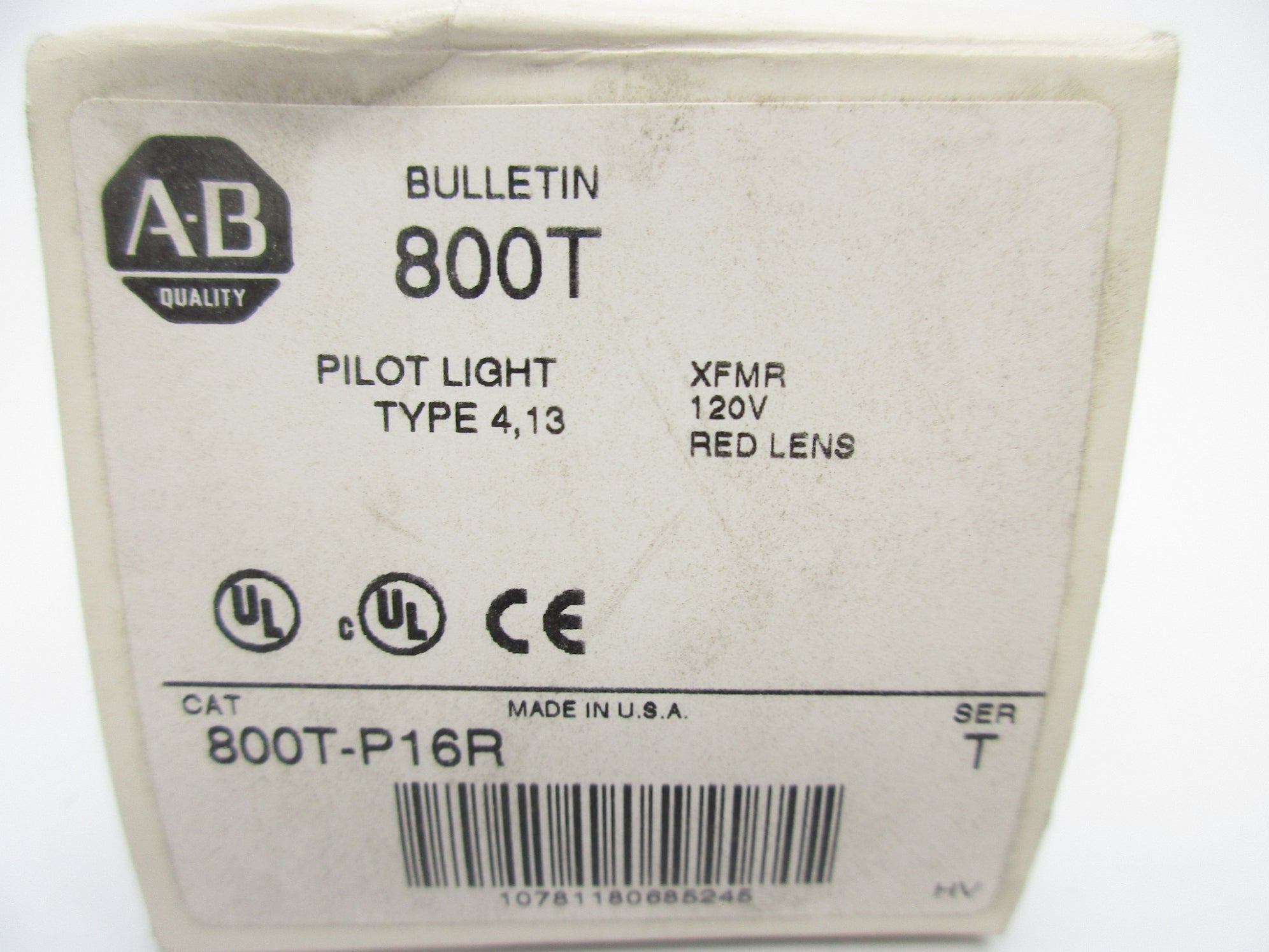 ALLEN BRADLEY 800T-P16R SER. T (WH) NSMP