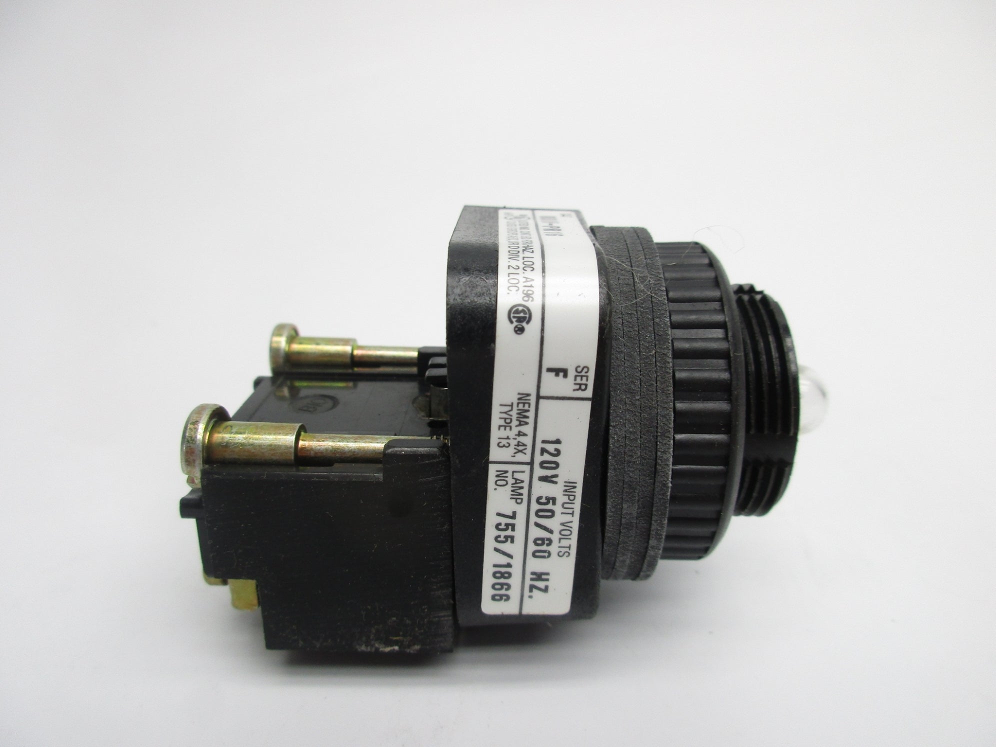 ALLEN BRADLEY 800H-PR16 SER. F (BK/YL) NSMP