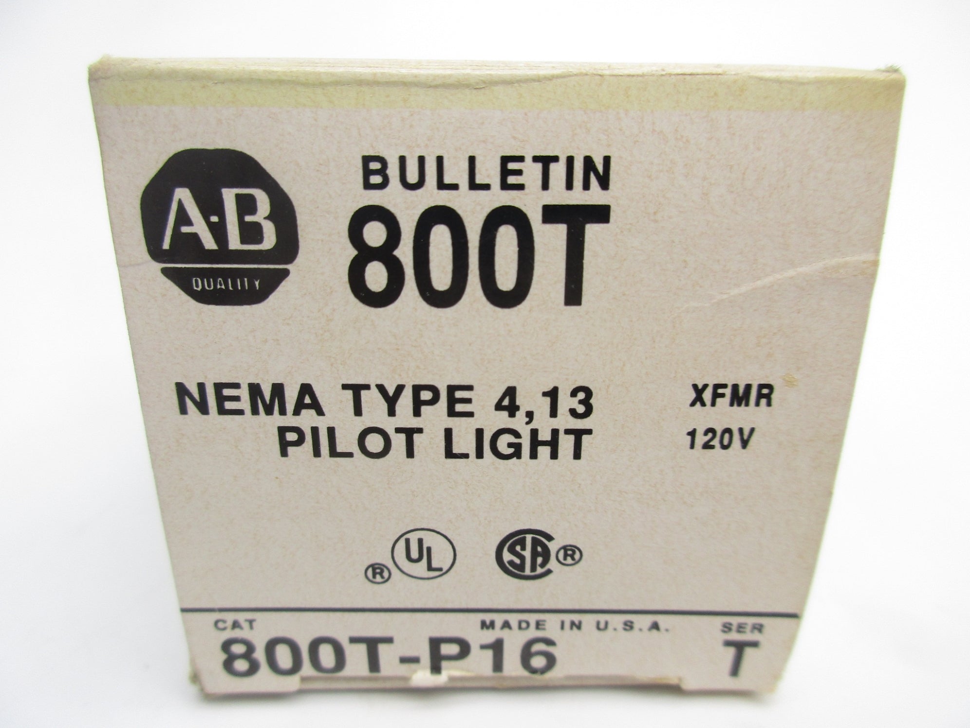 INDUSTRIAL SPARE PART 800T-P16 SER. T (BK/YL) (NO BULB) NSMP