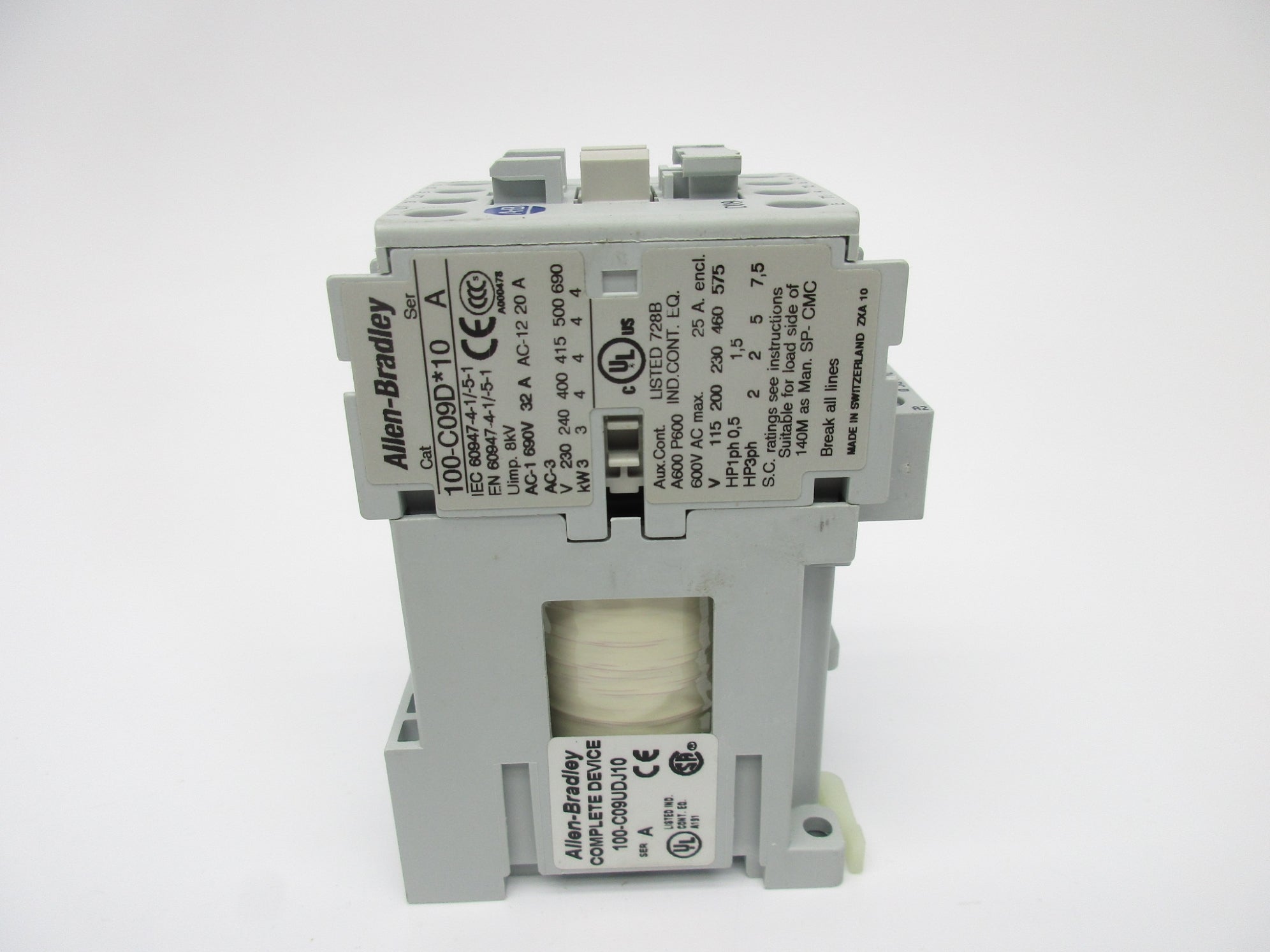 ALLEN BRADLEY 100-C09DJ10 SER. A 24VDC 32A NSNP