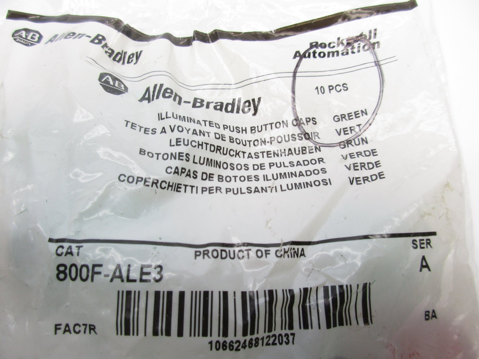 ALLEN BRADLEY 800F-ALE3 SER. A NSMP