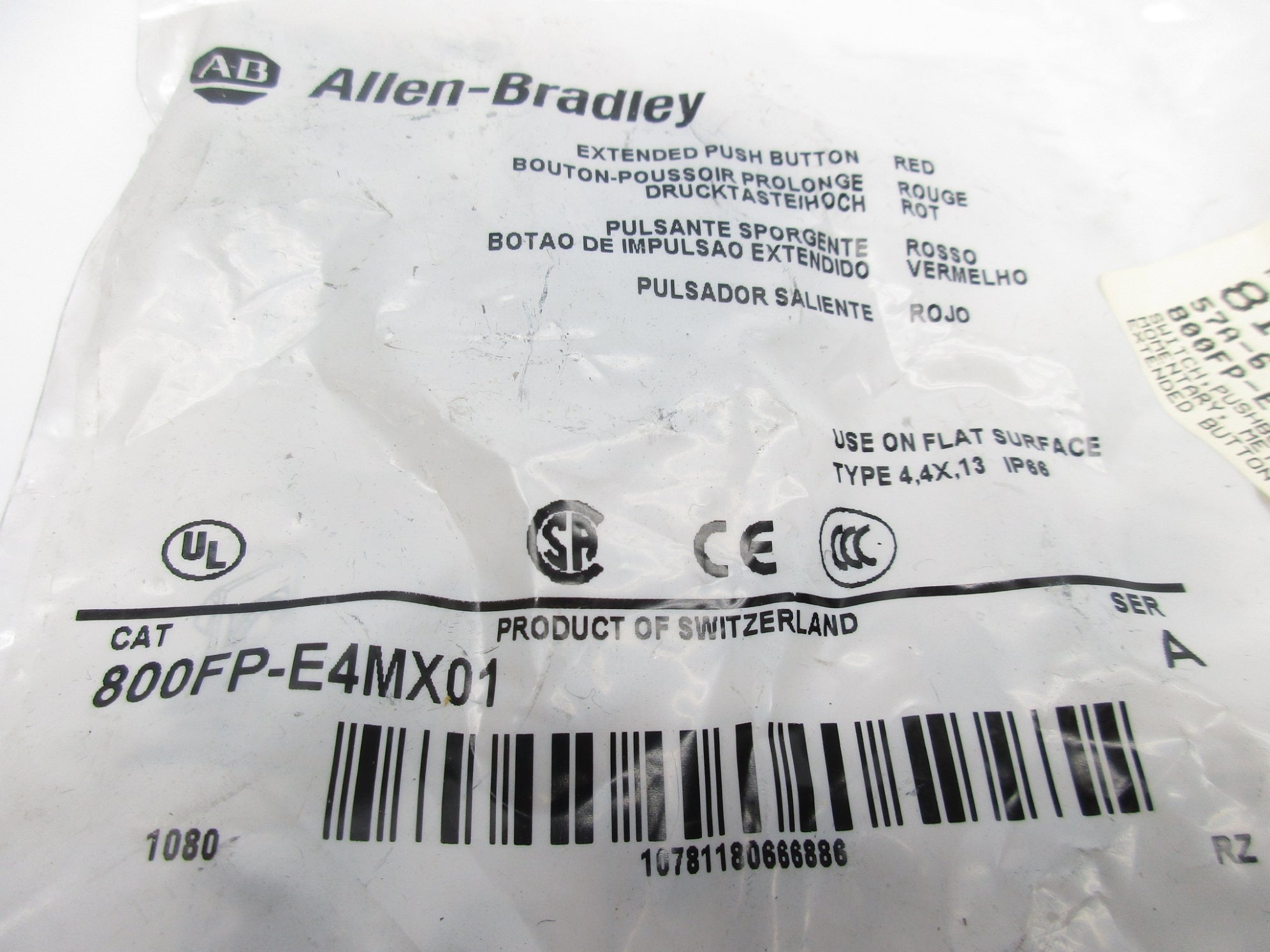 INDUSTRIAL SPARE PART 800FP-E4MX01 SER. A NSMP
