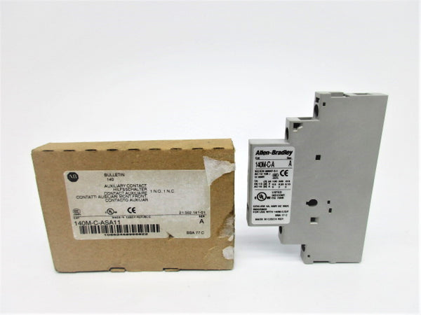 ALLEN BRADLEY 140M-C-ASA11 SER. A 600VAC 5A (BR/WH) NSMP