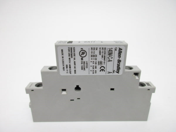 ALLEN BRADLEY 140M-C-ASA11 SER. A 600VAC 5A (BR/WH) NSMP