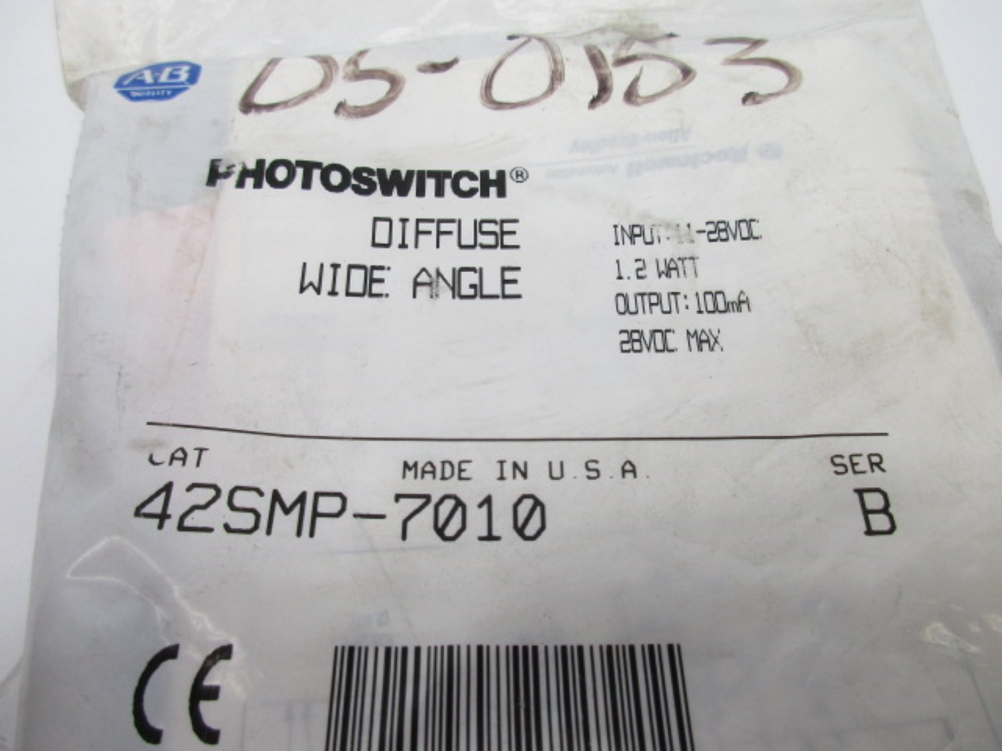 ALLEN BRADLEY 42SMP-7010 SER. B NSMP